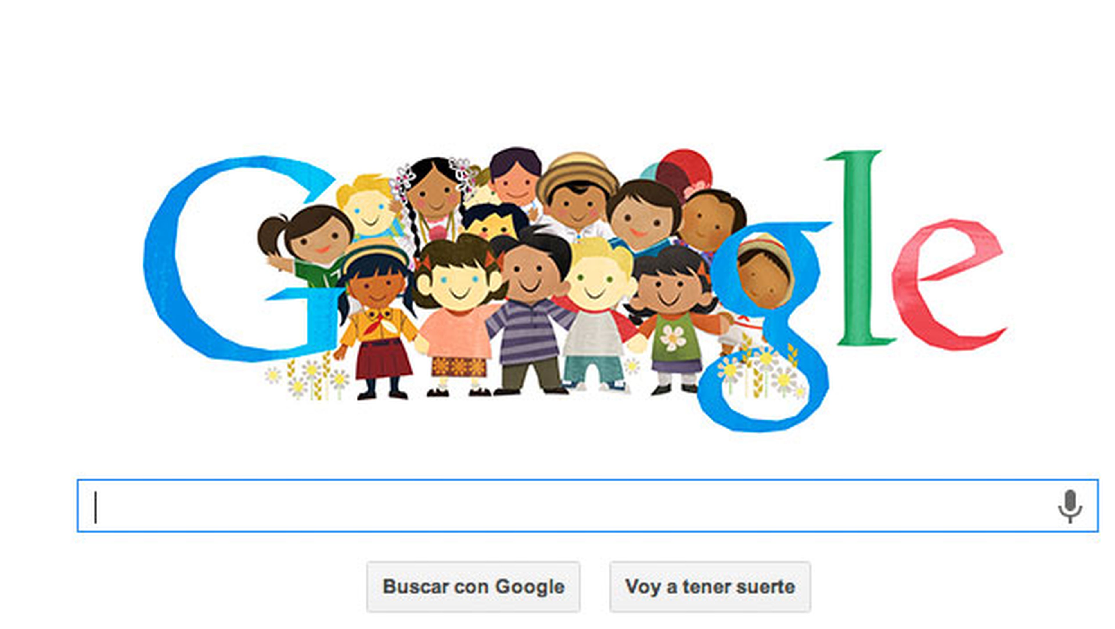 Doodle de Google Día Universal del Niño