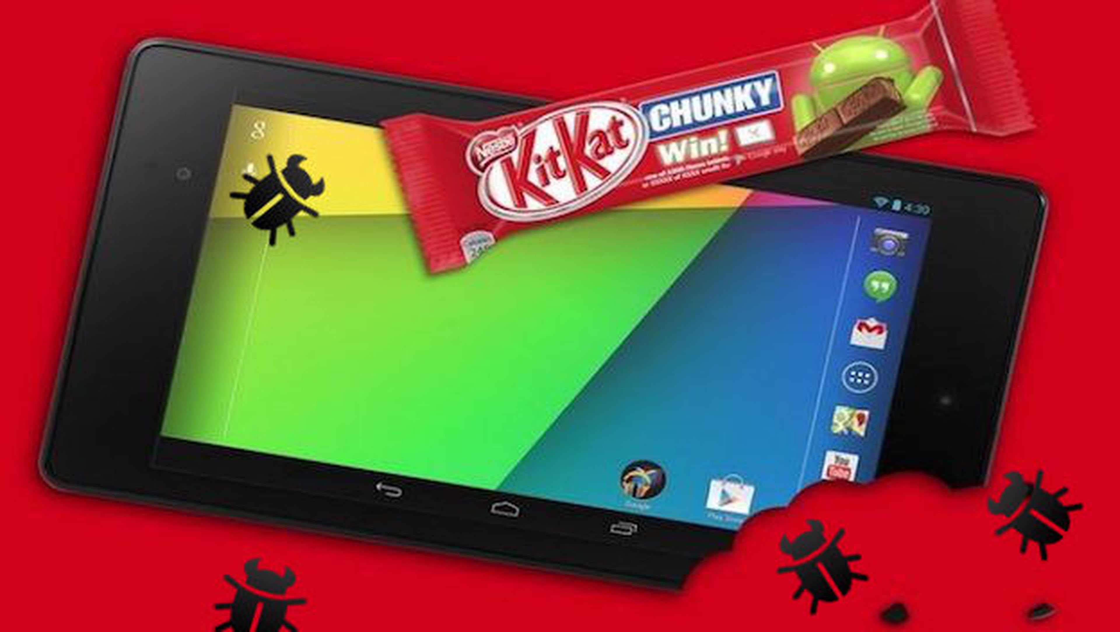 Actualización a Android KitKat crea problemas en el Nexus 7
