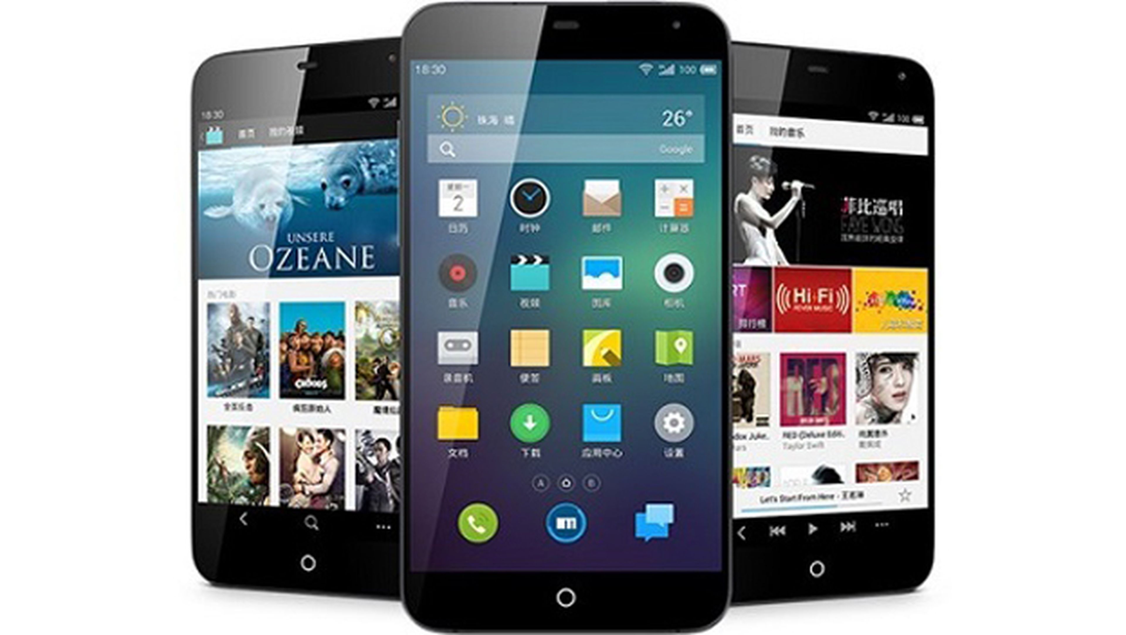 Meizu MX3, smartphone chino con 128 GB de almacenamiento