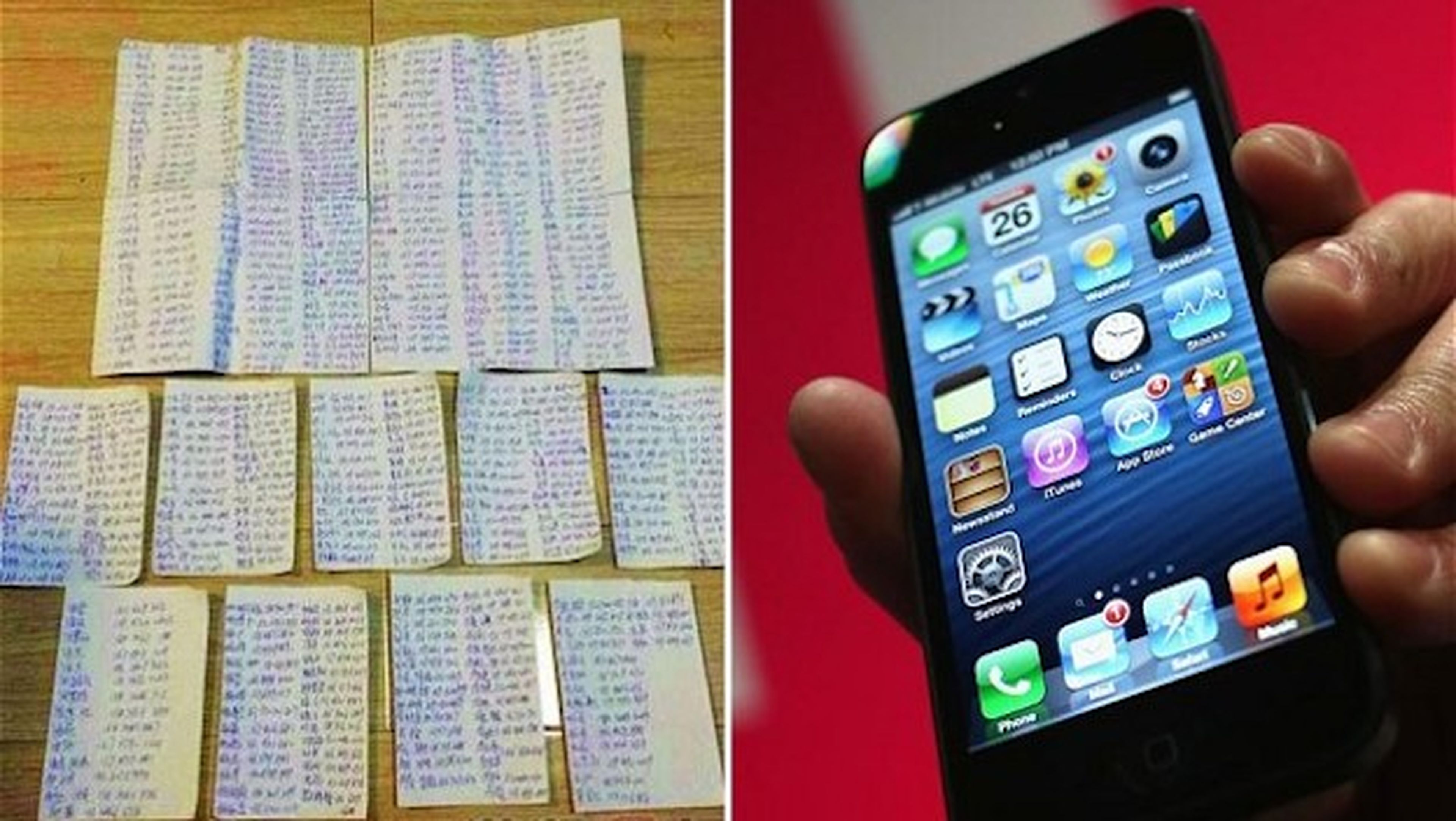 Ladrón de iPhone envía SIM y lista de contactos a víctima
