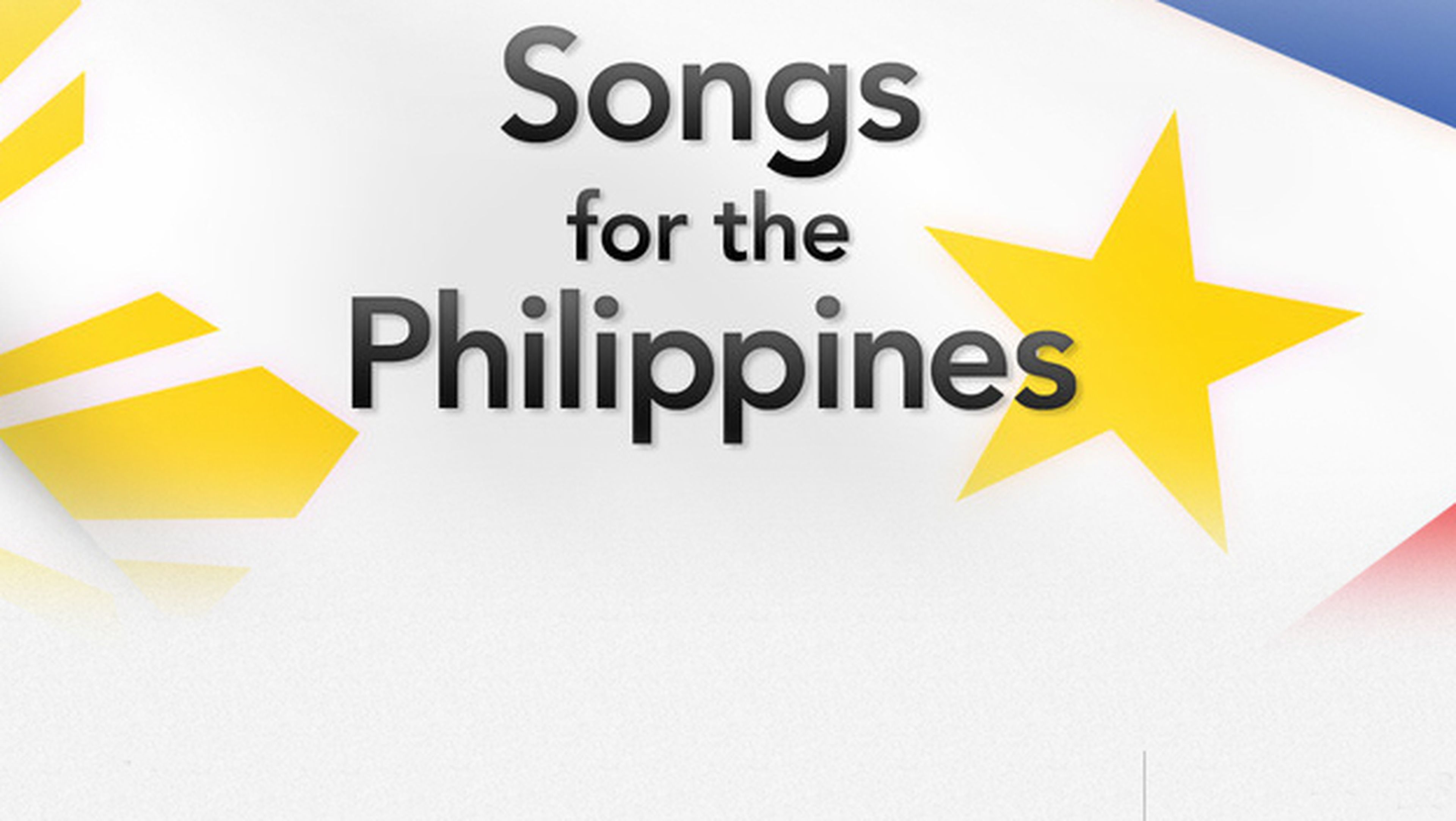 Songs for the Philippines