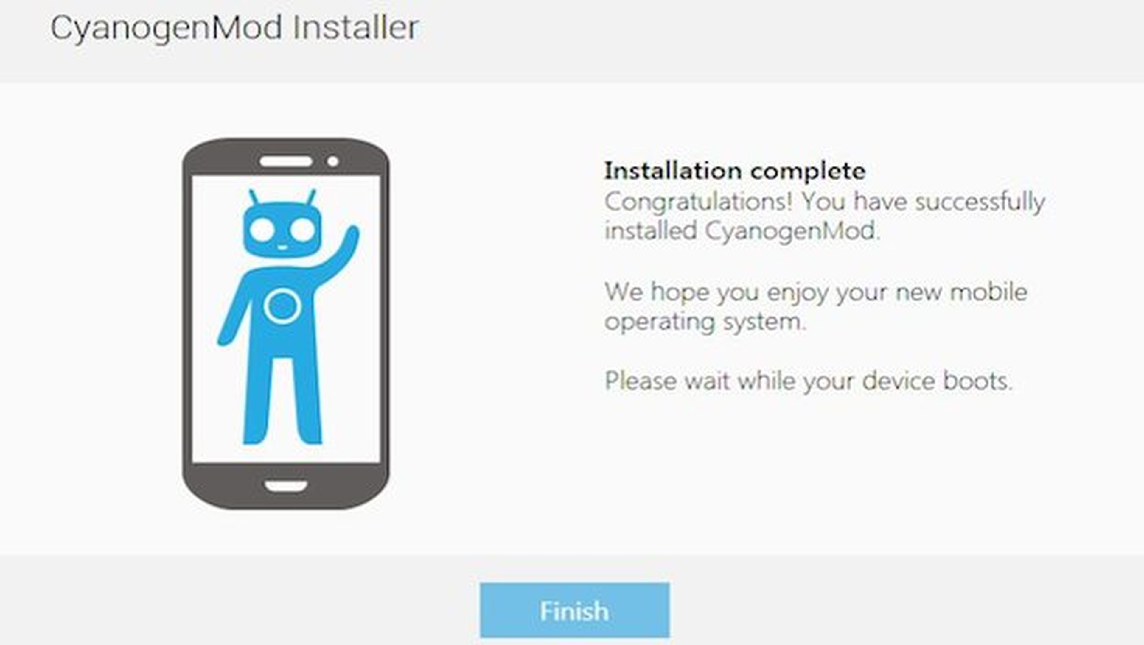 Instalador CyanogenMod ya no está disponible en Google Play