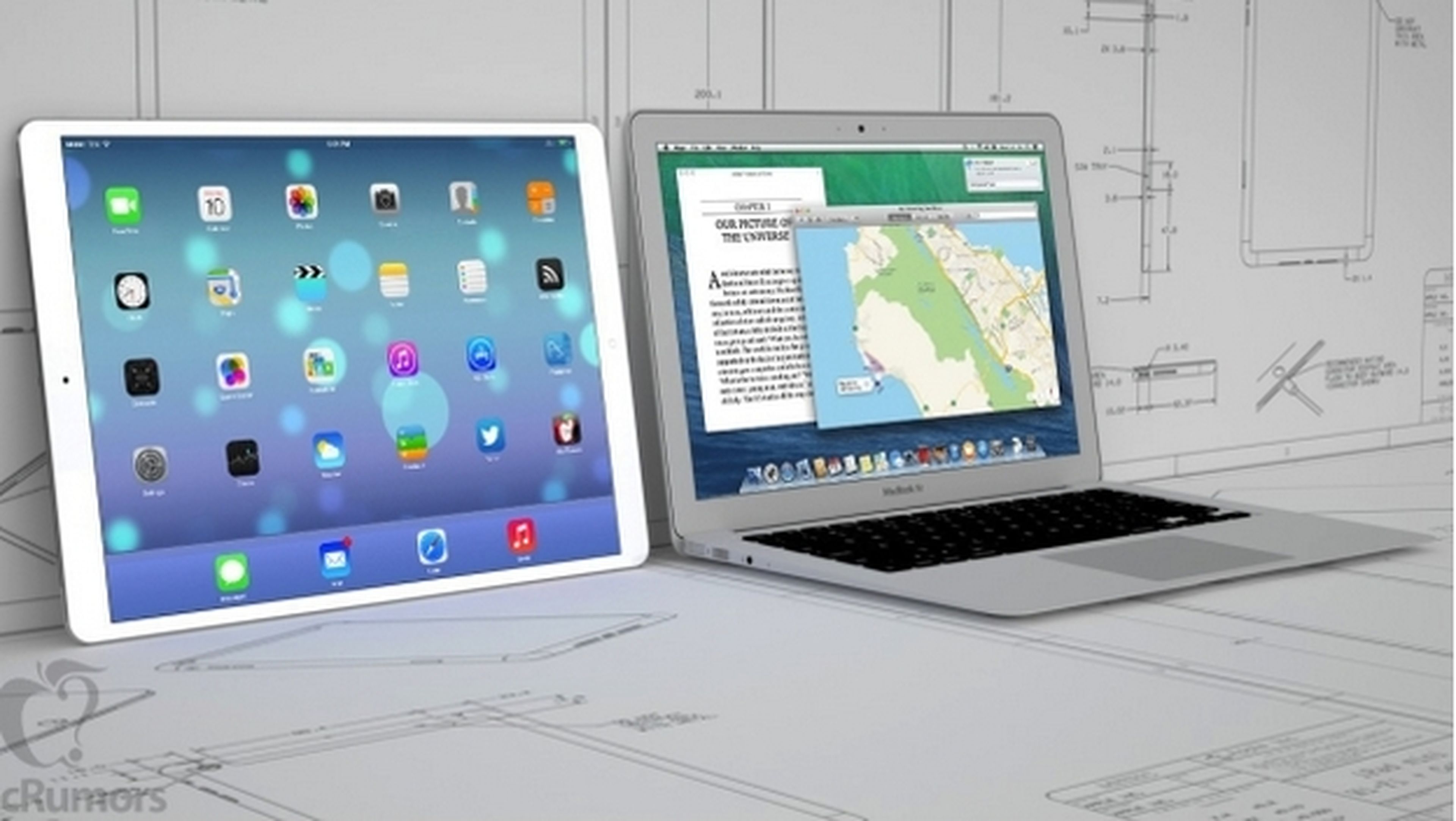 Quanta podría fabricar el iPad de 12.9 pulgadas