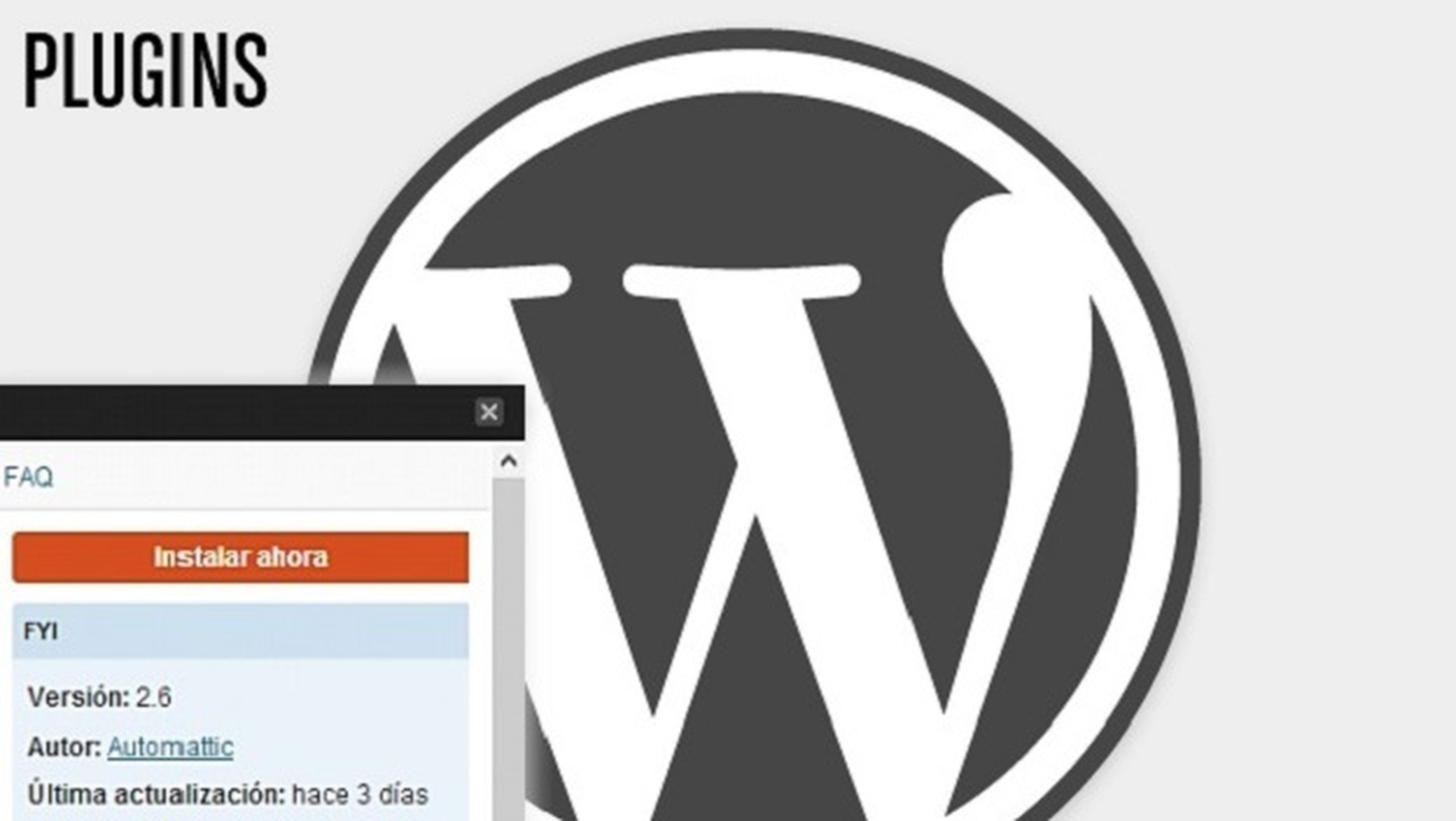 Curso de WordPress: Cómo descargar e instalar plugins