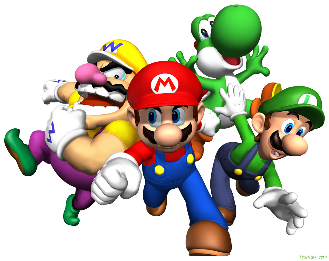 Super Mario Bros Grupo Hierro sobre transferencias Oscuro O Luz