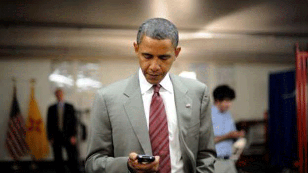 Obama no puede utilizar iPhone