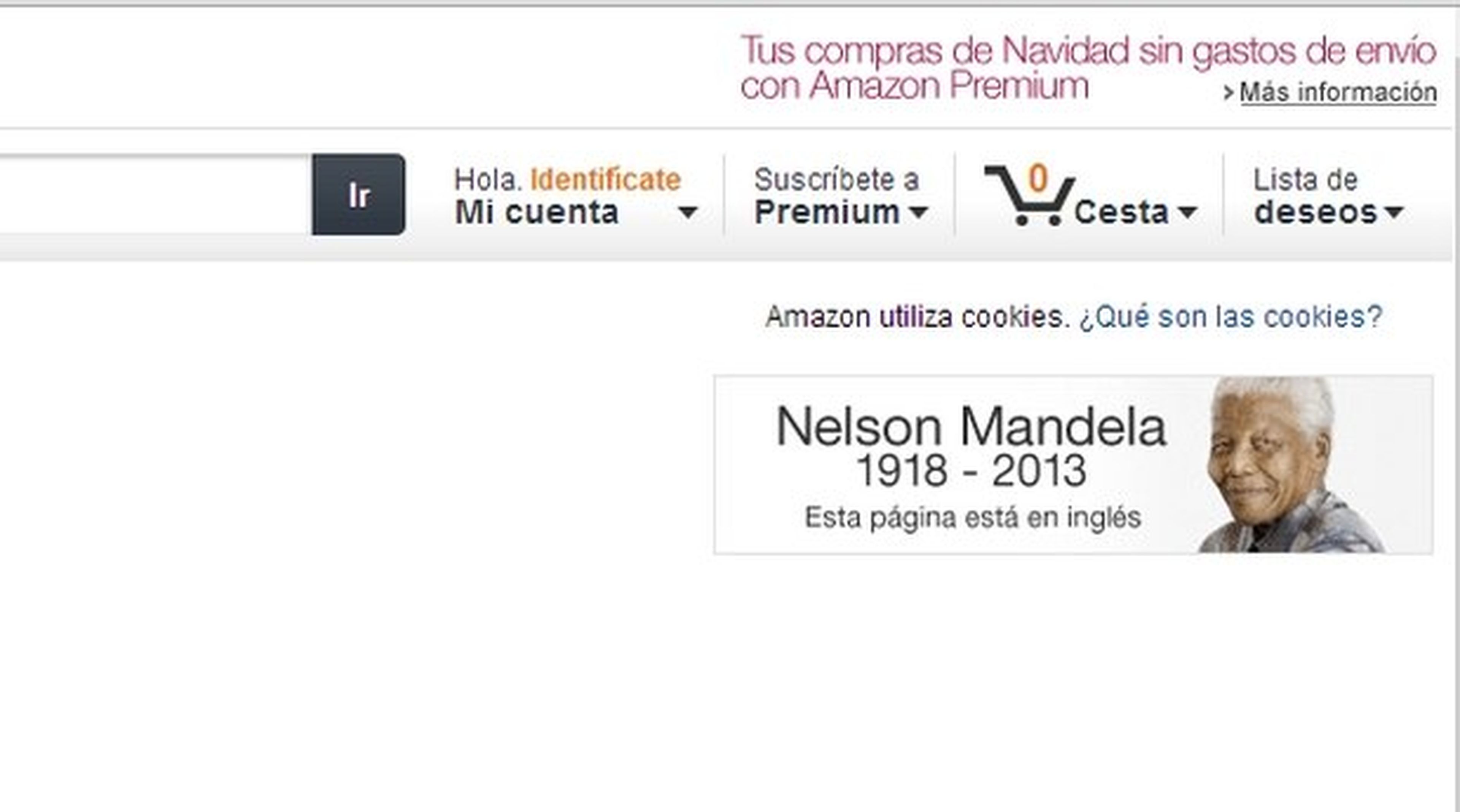 Homenaje de Amazon a Mandela