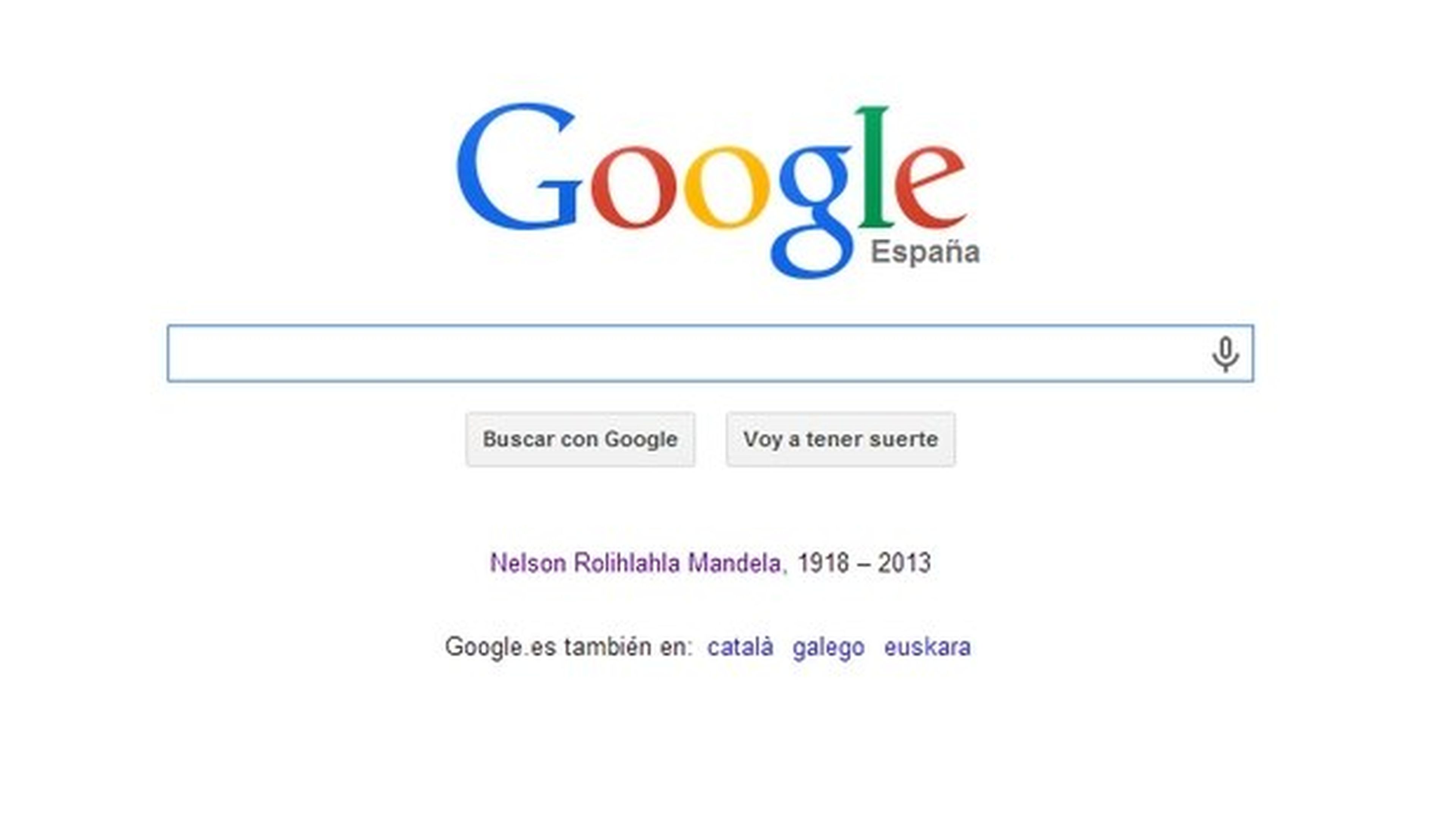 Mandela en Google