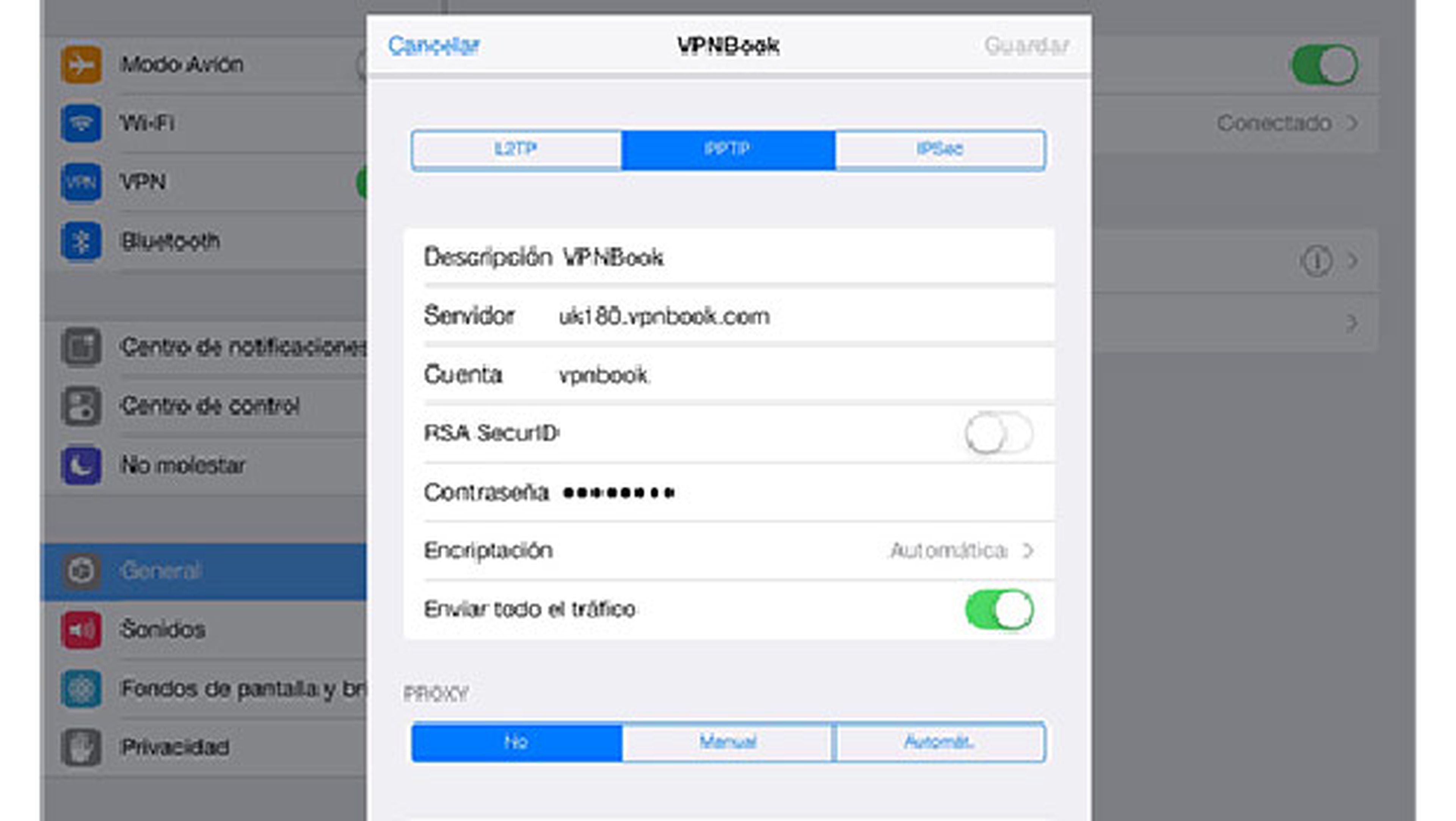 Conéctate a una red VPN desde tu iPad