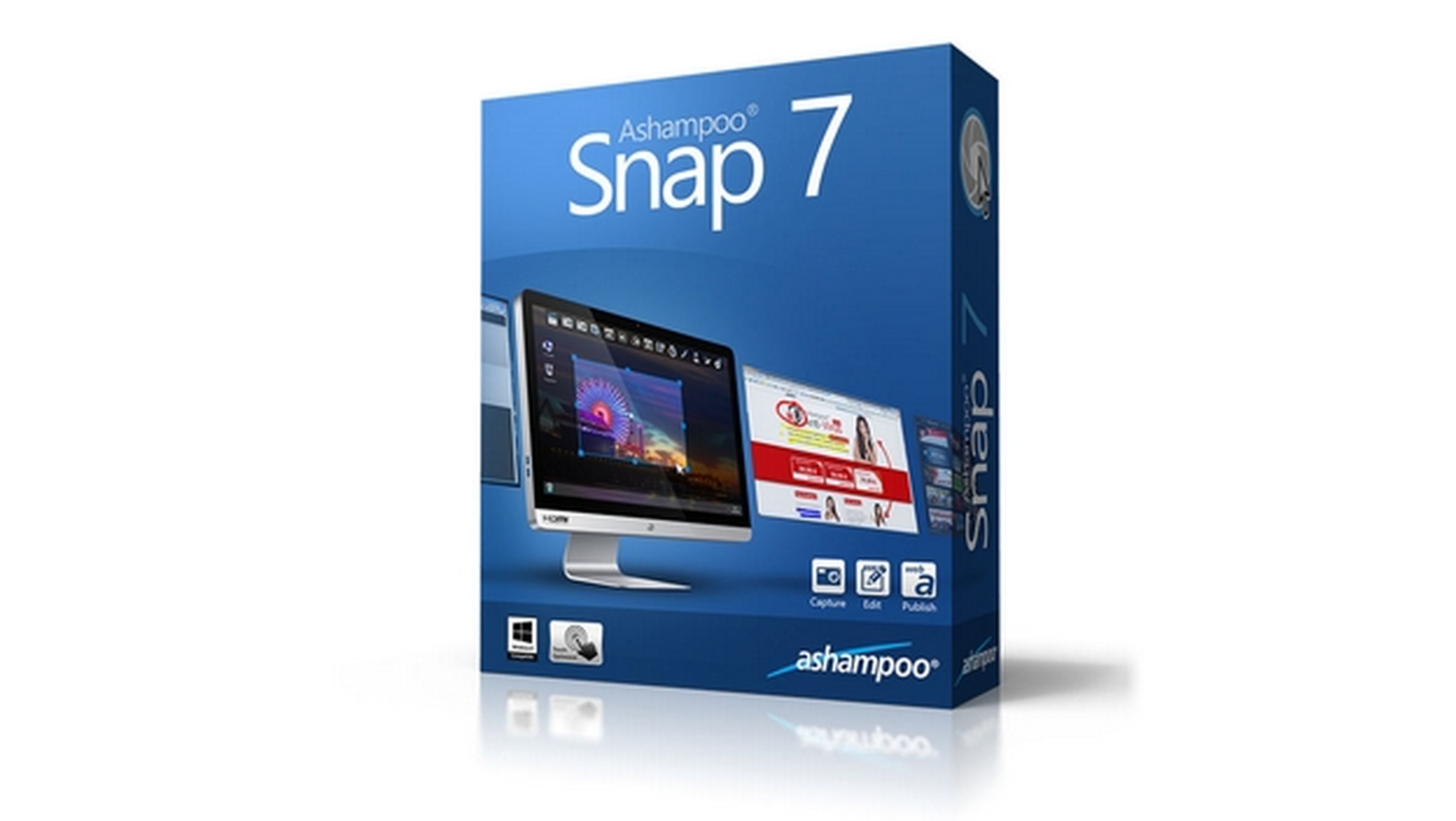 Ashampoo Snap 7, el capturador de pantallas y vídeos con editor y conversor de formatos