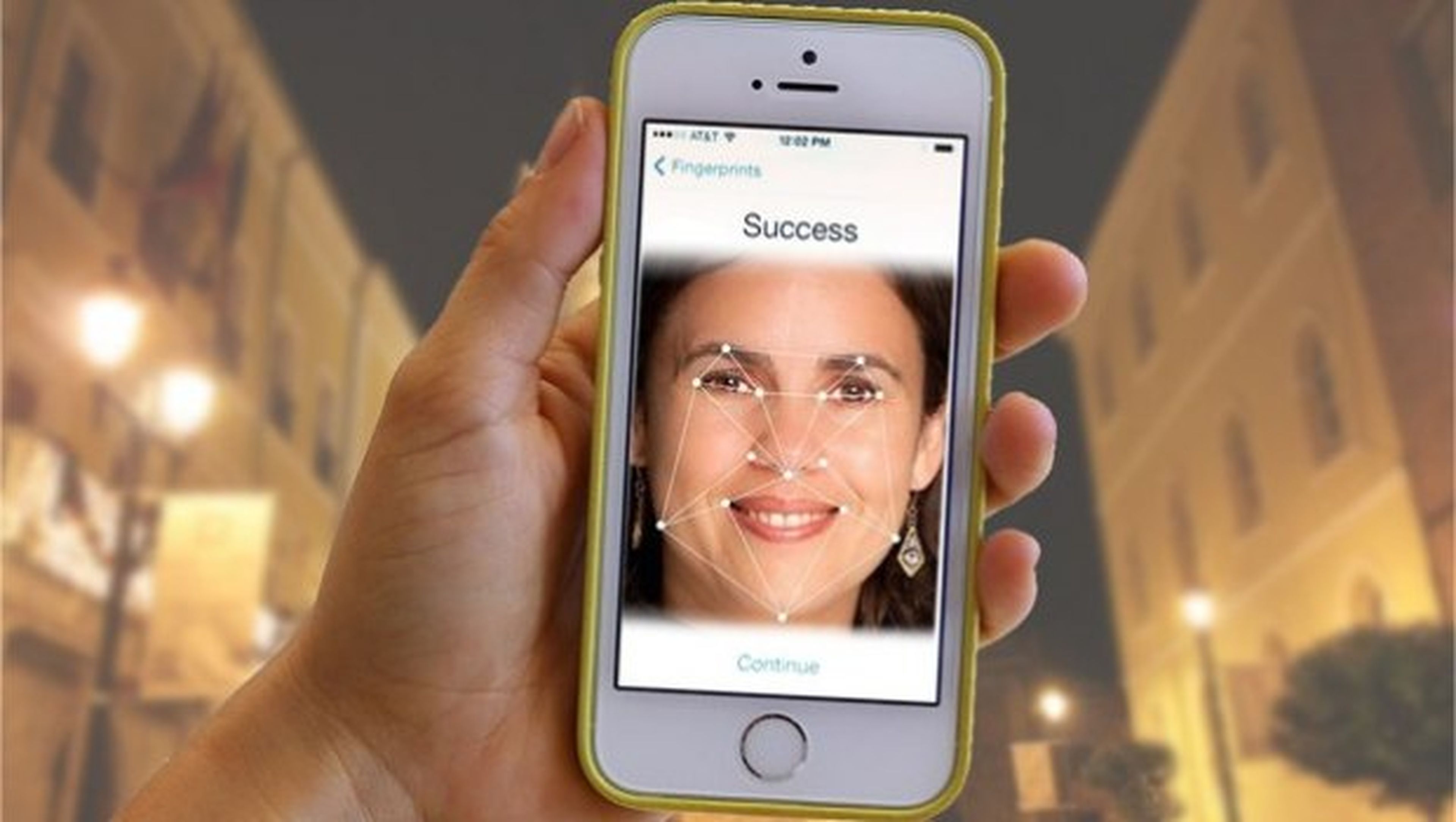iPhone 6 detector facial