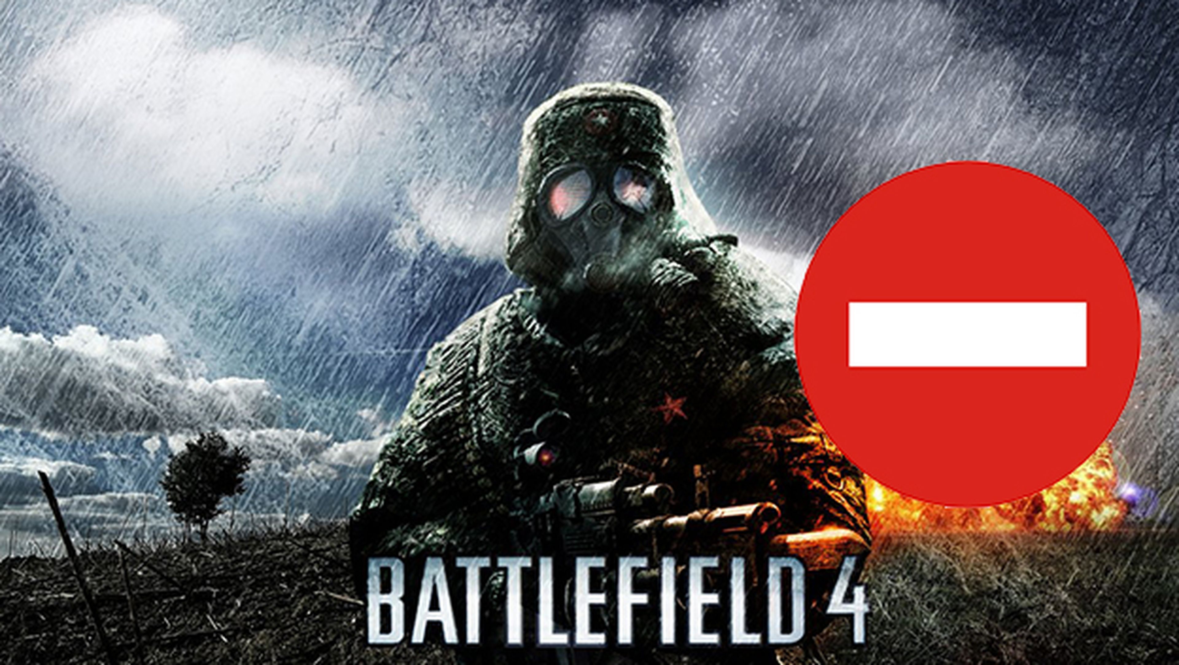 El gobierno chino prohíbe el juego Battlefield 4
