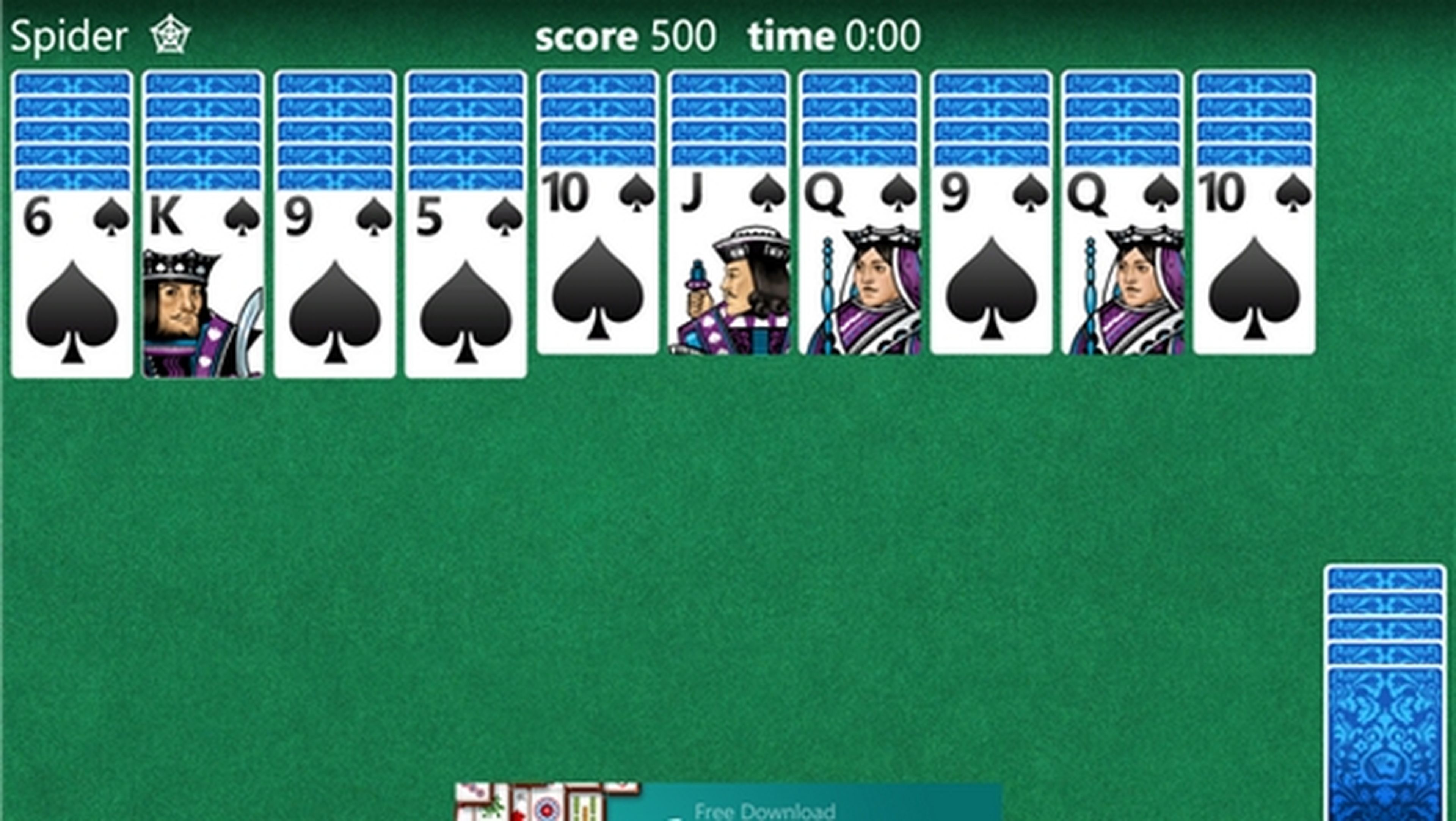 Solitario, y Mahjong gratis en Windows Phone 8 |