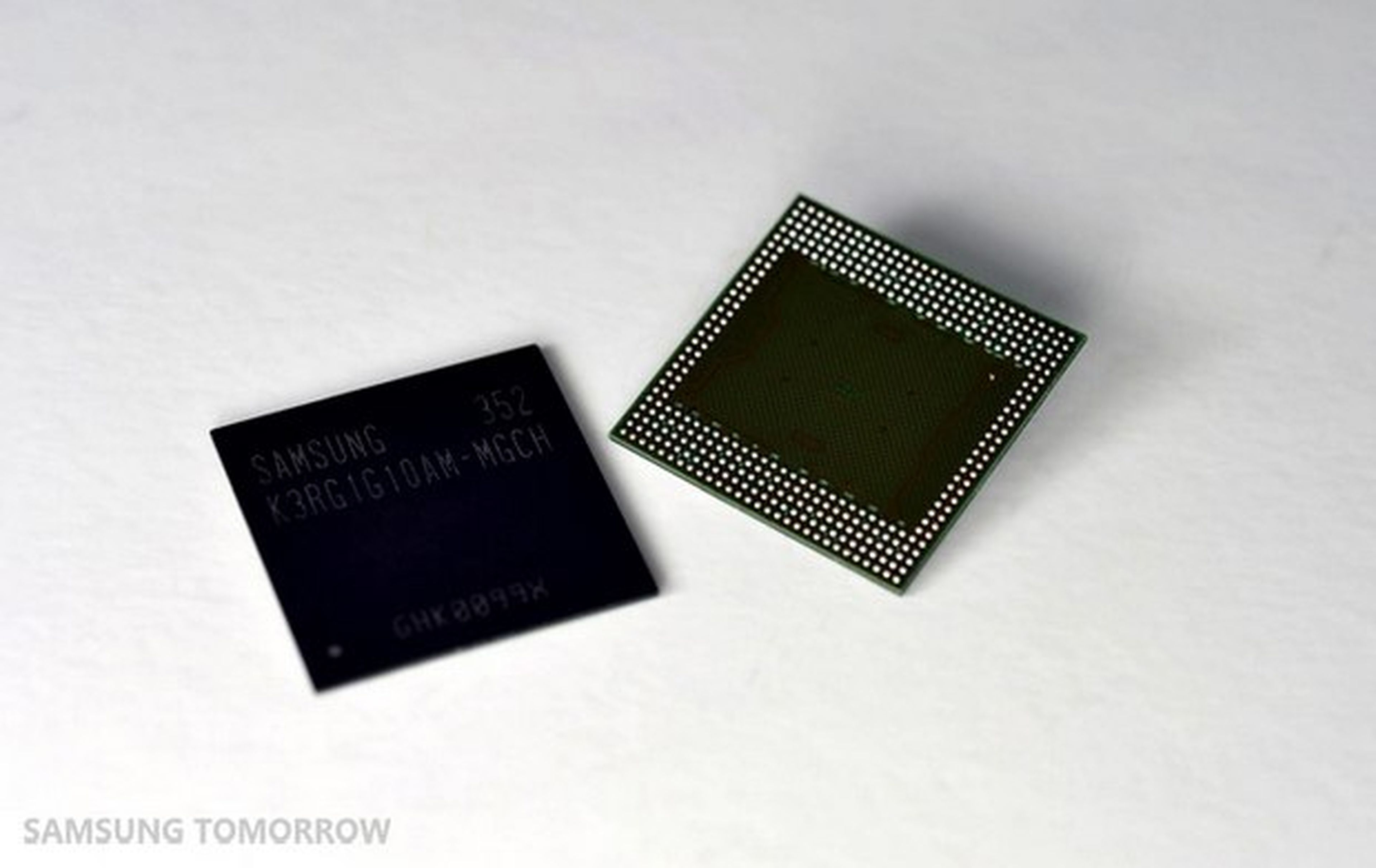 Chips de memoria de 8 Gbit de Samsung