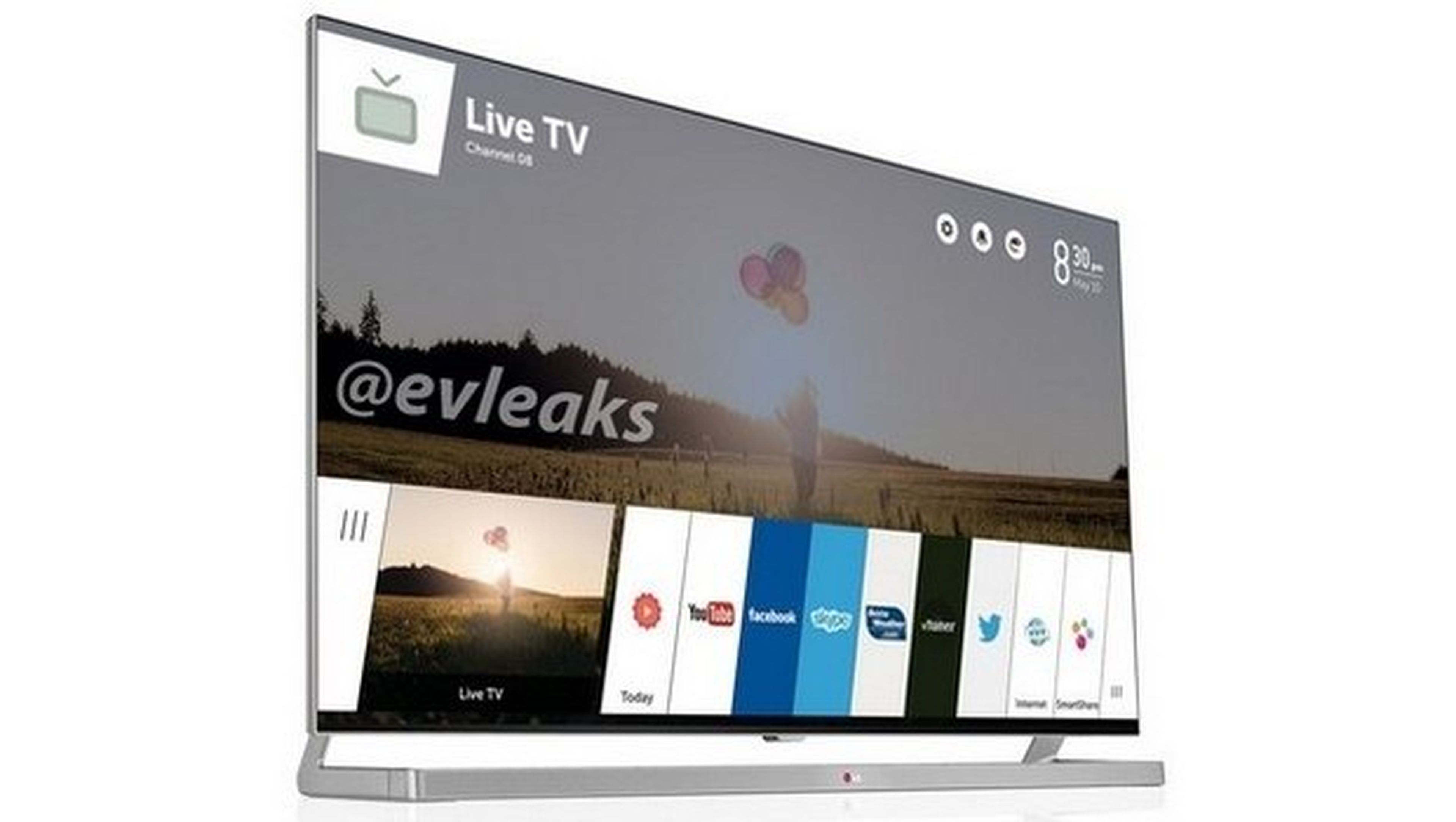 Televisor LG con webOS
