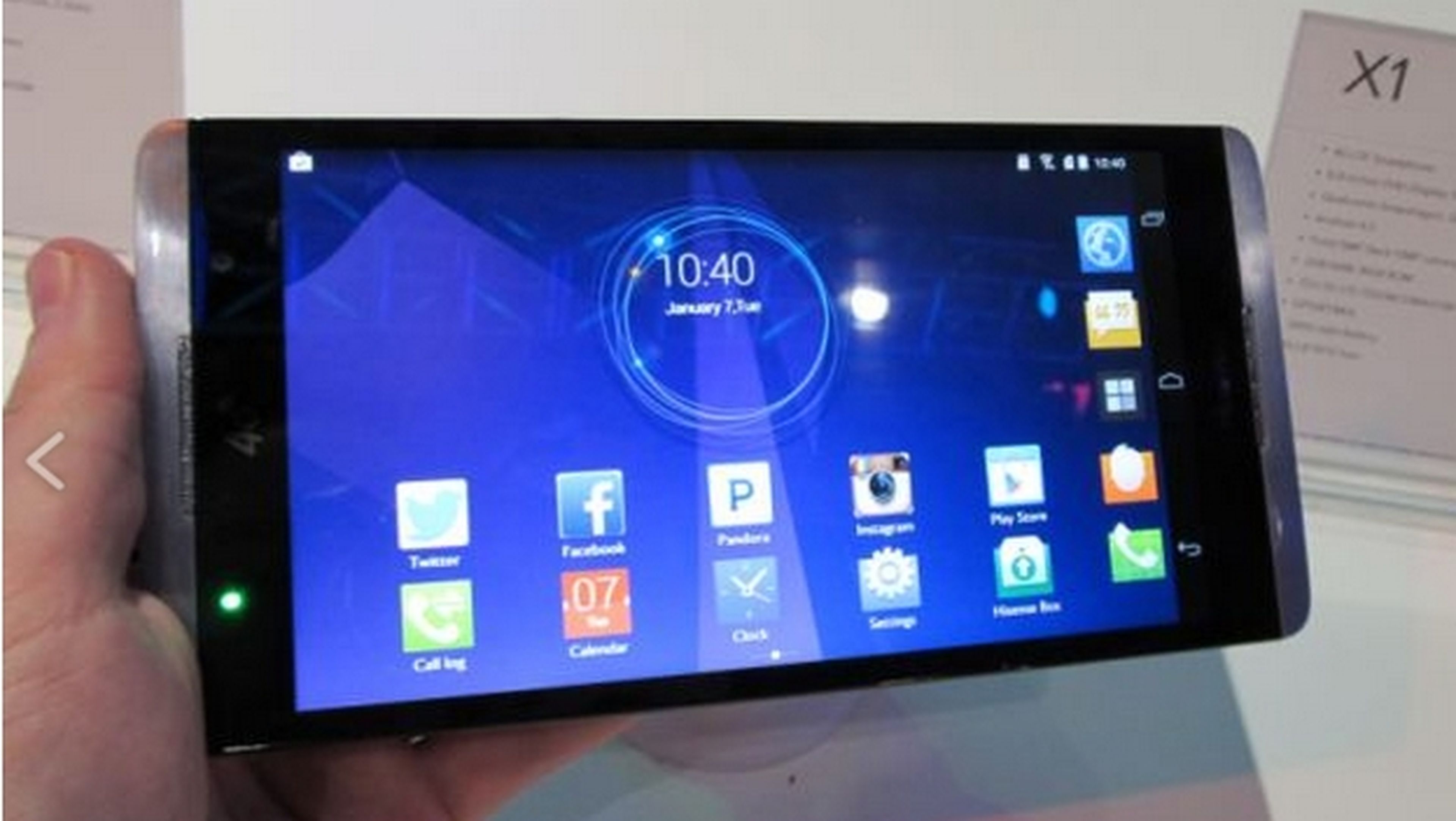 Hisense X1, el smartphone tamaño tablet, con pantalla de 6,8 pulgadas