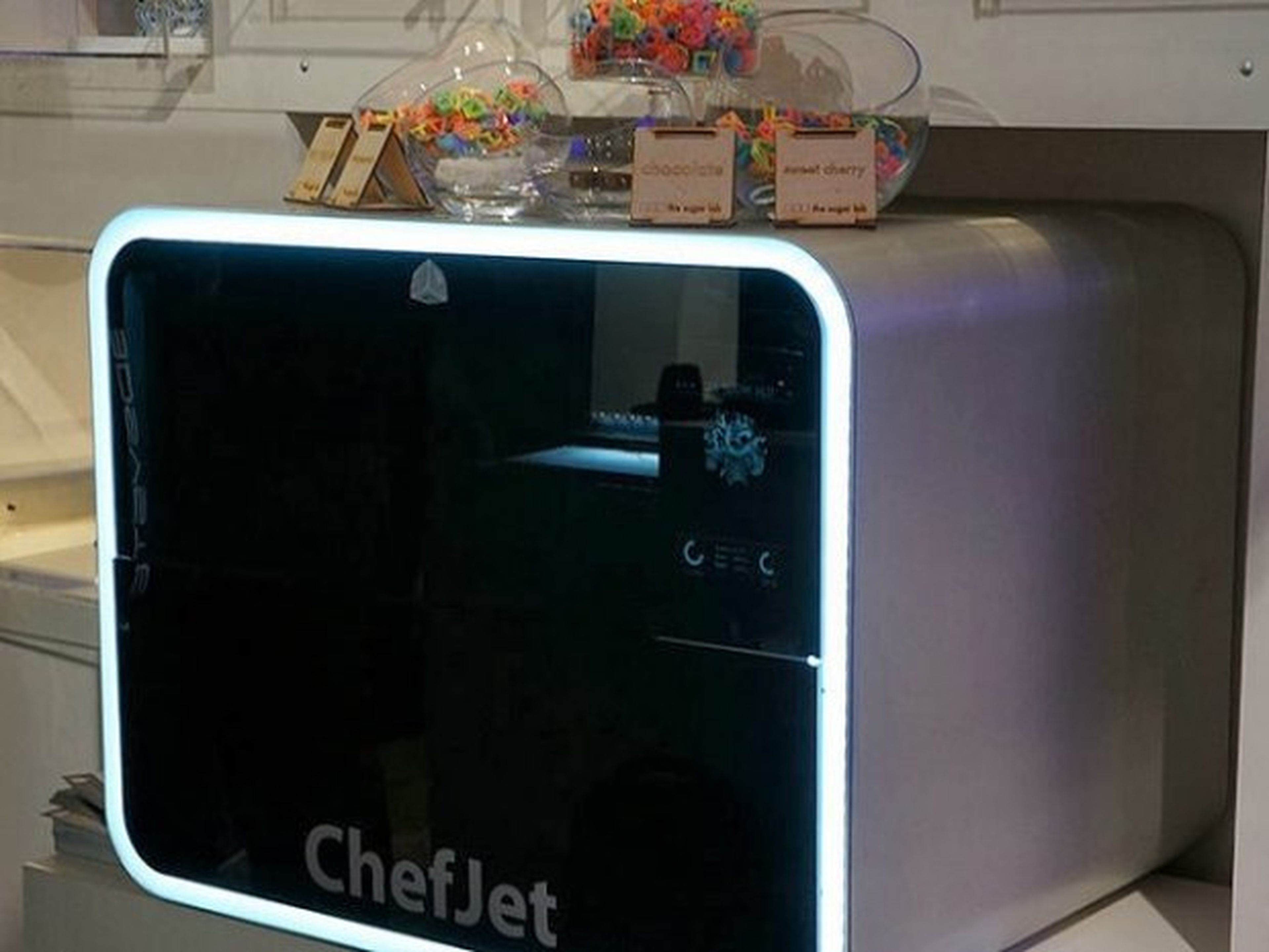 ChefJet3D, impresora 3D ¡de comida! presentada en CES 2014