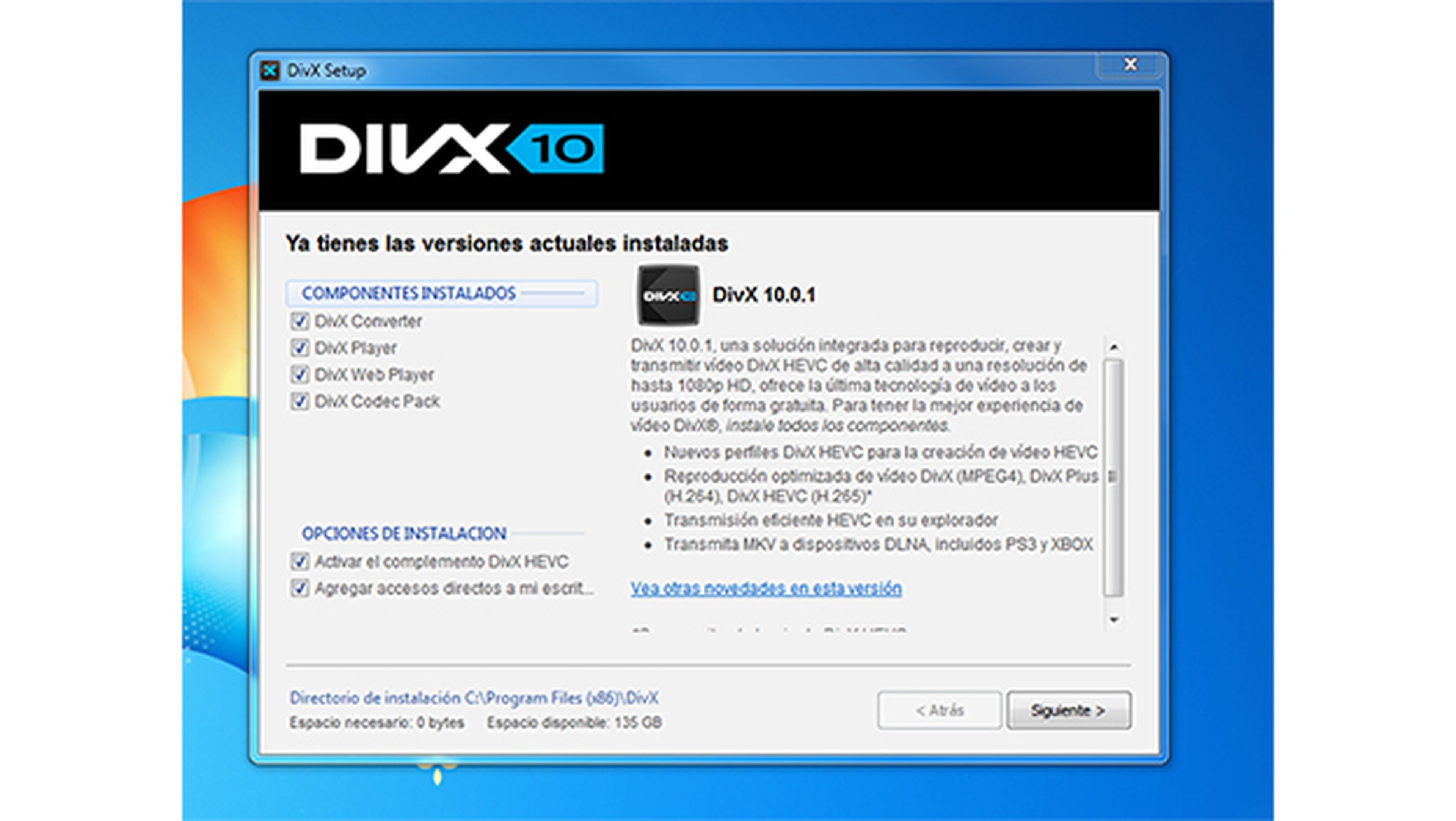 Instala DivX 10 en tu equipo