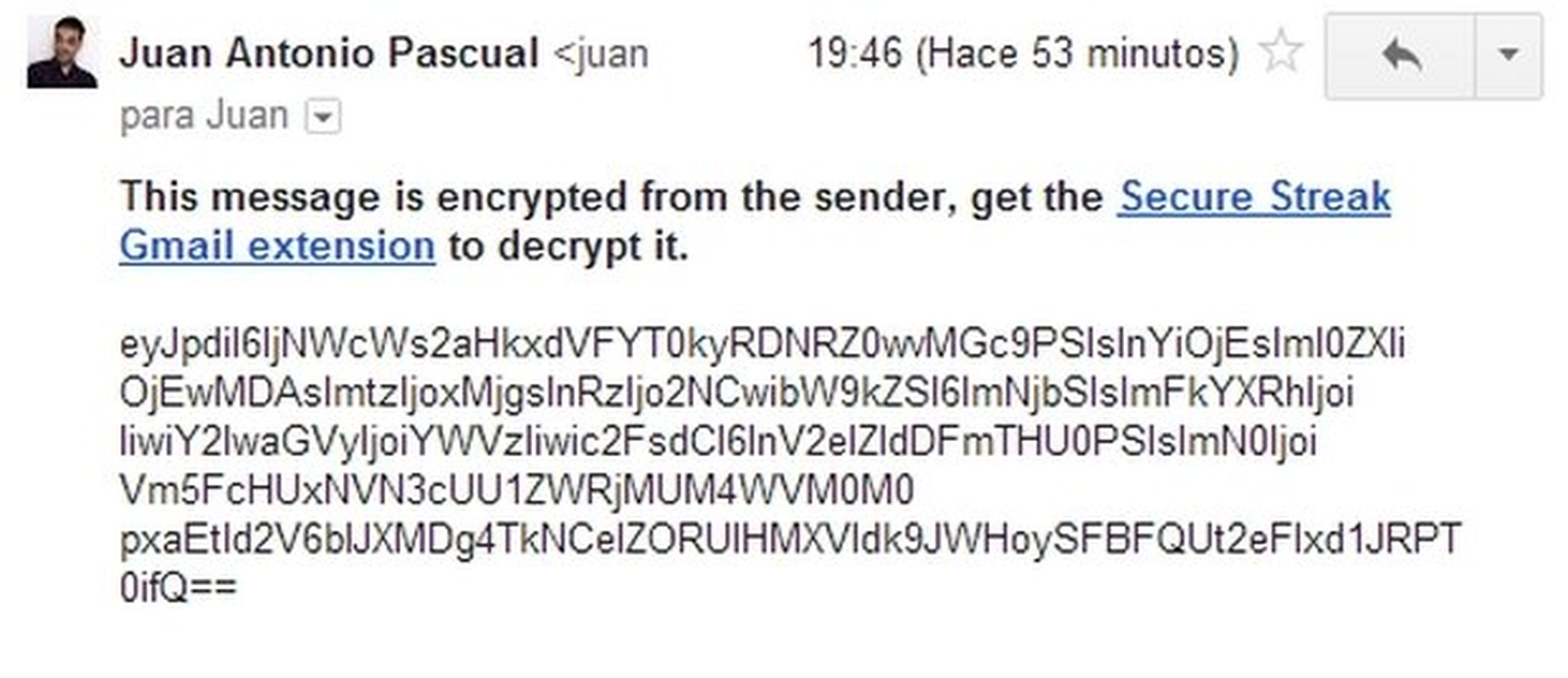 SecureGmail encripta tus emails