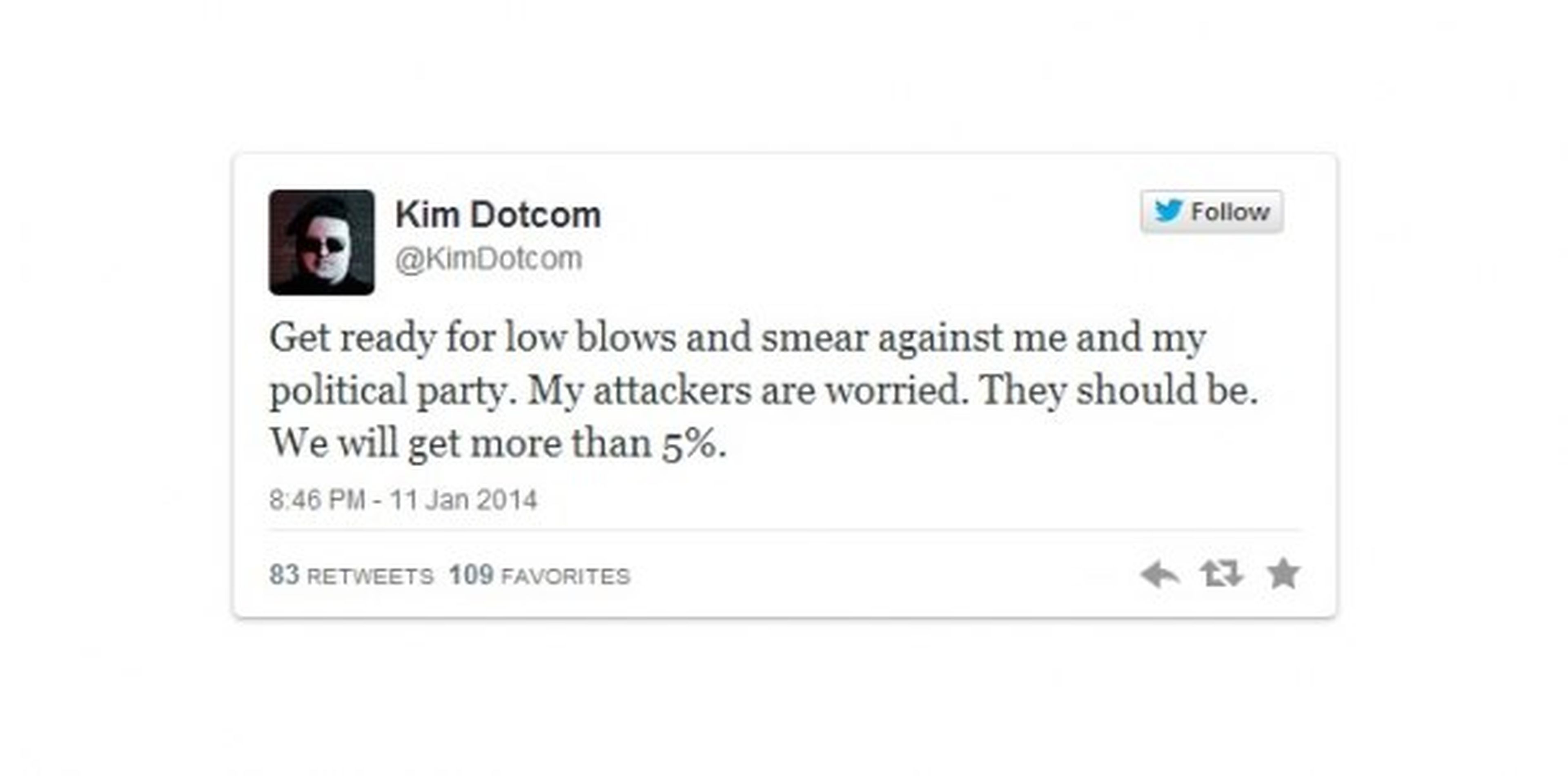 Kim Dotcom crea su propio partido político llamado Megaparty