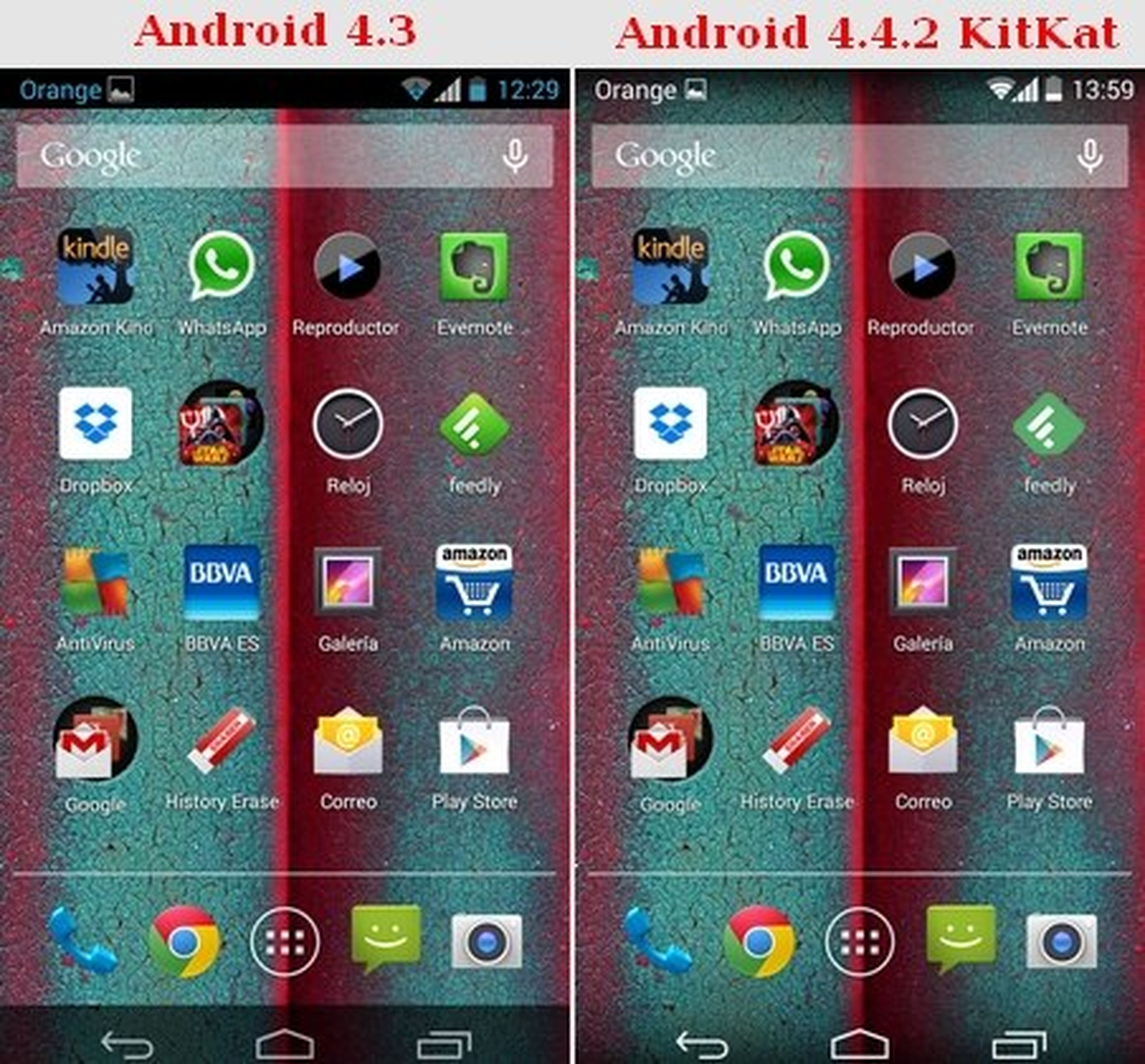 Android 4.4.2 KitKat en Moto G