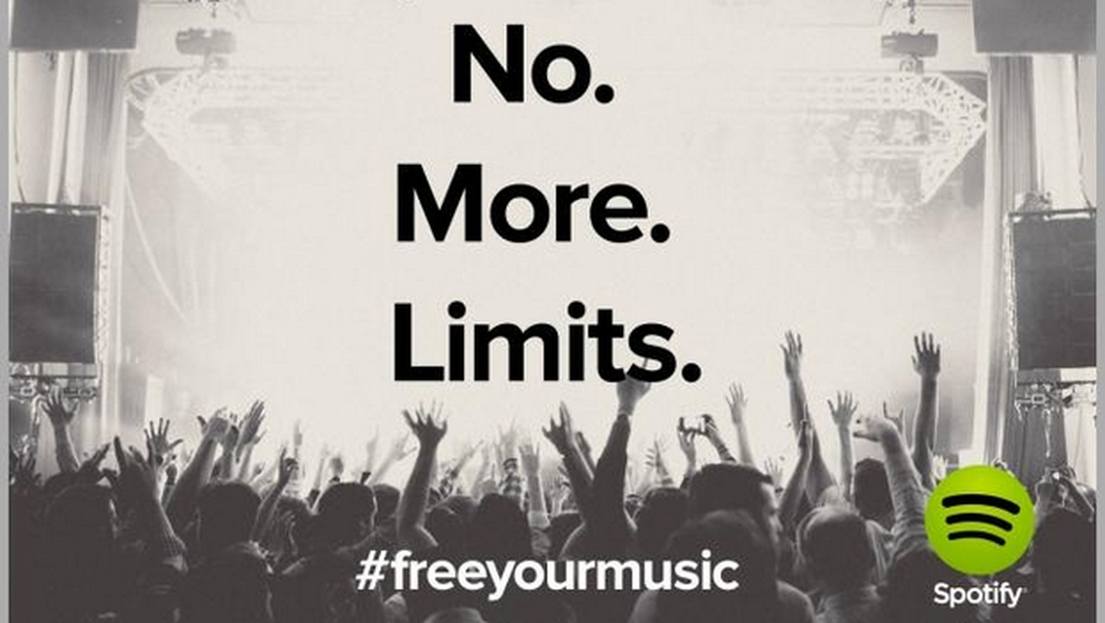 Spotify, gratis y sin límites también en la versión web
