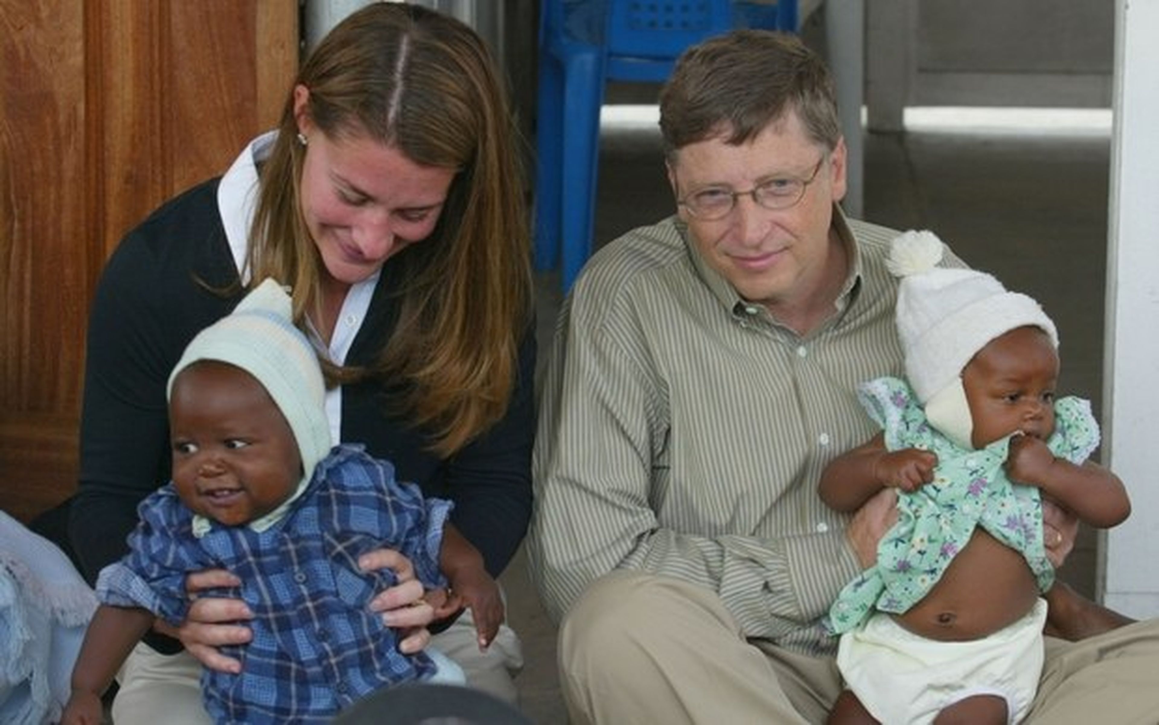 Bill Gates salva millones de vidas. Foto: Reuters