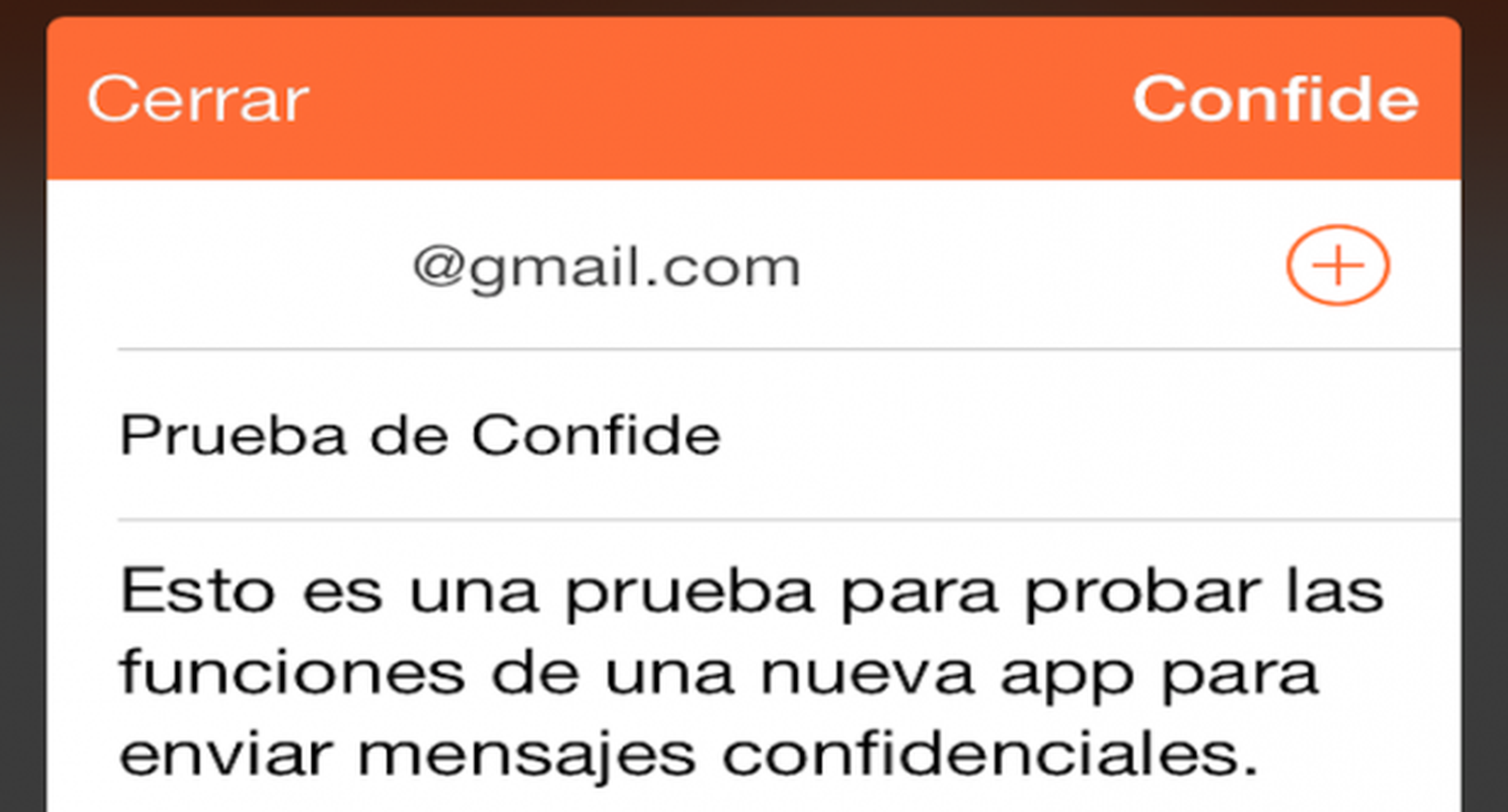 Confide, una app que envía mensajes que se autodrestuyen