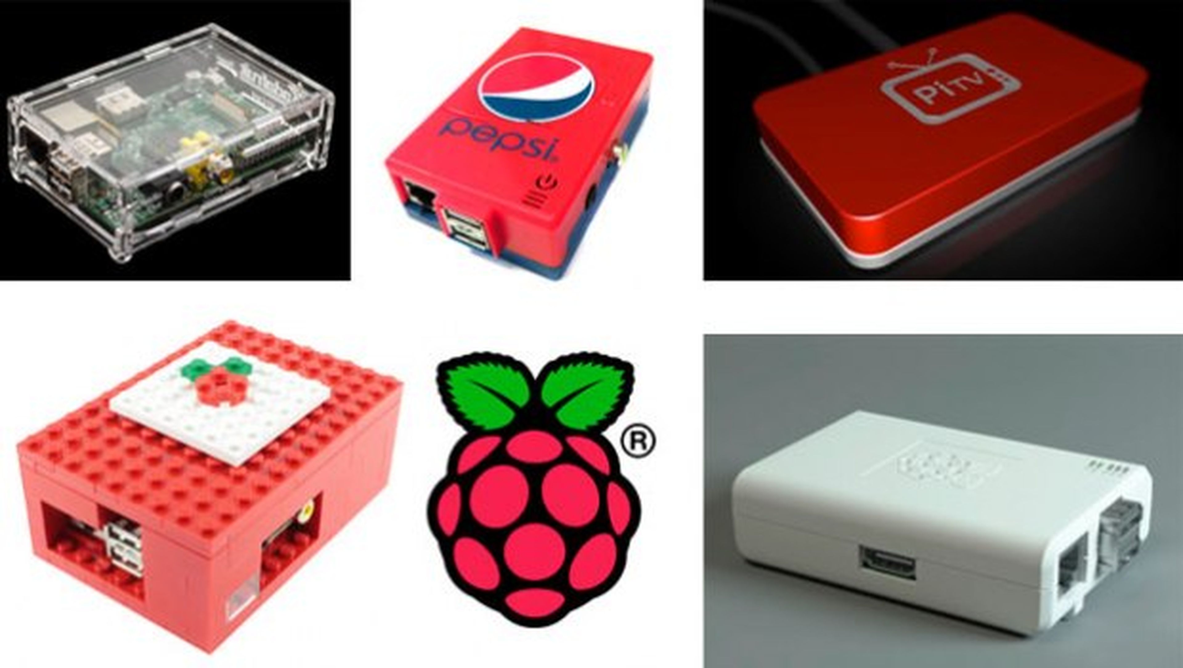 Raspberry Pi cajas