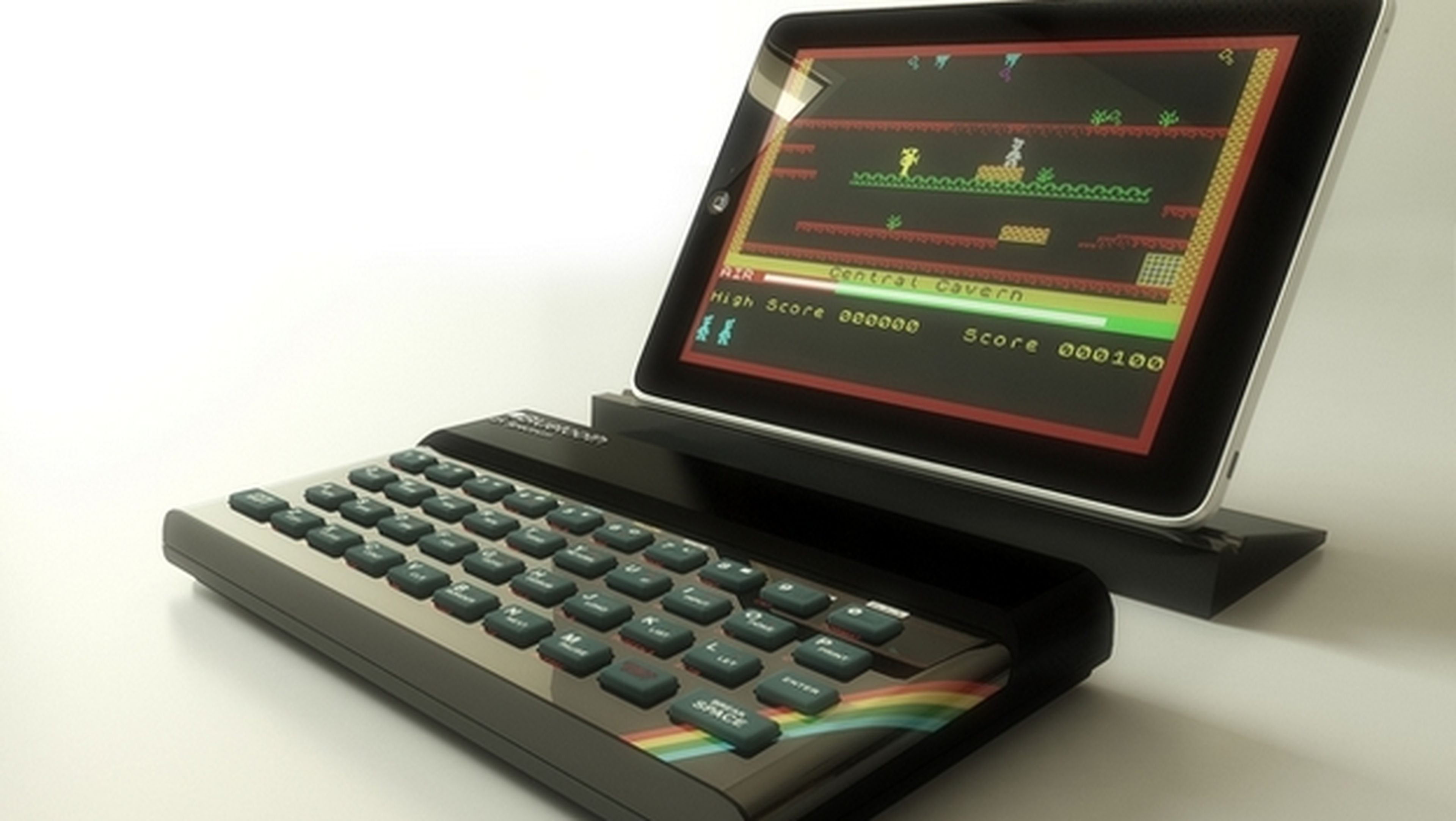 El mítico ordenador Sinclair ZX Spectrum vuelve en forma de teclado Bluetooth para tablets, smartphone, PC y Mac. Compatible con emuladores.
