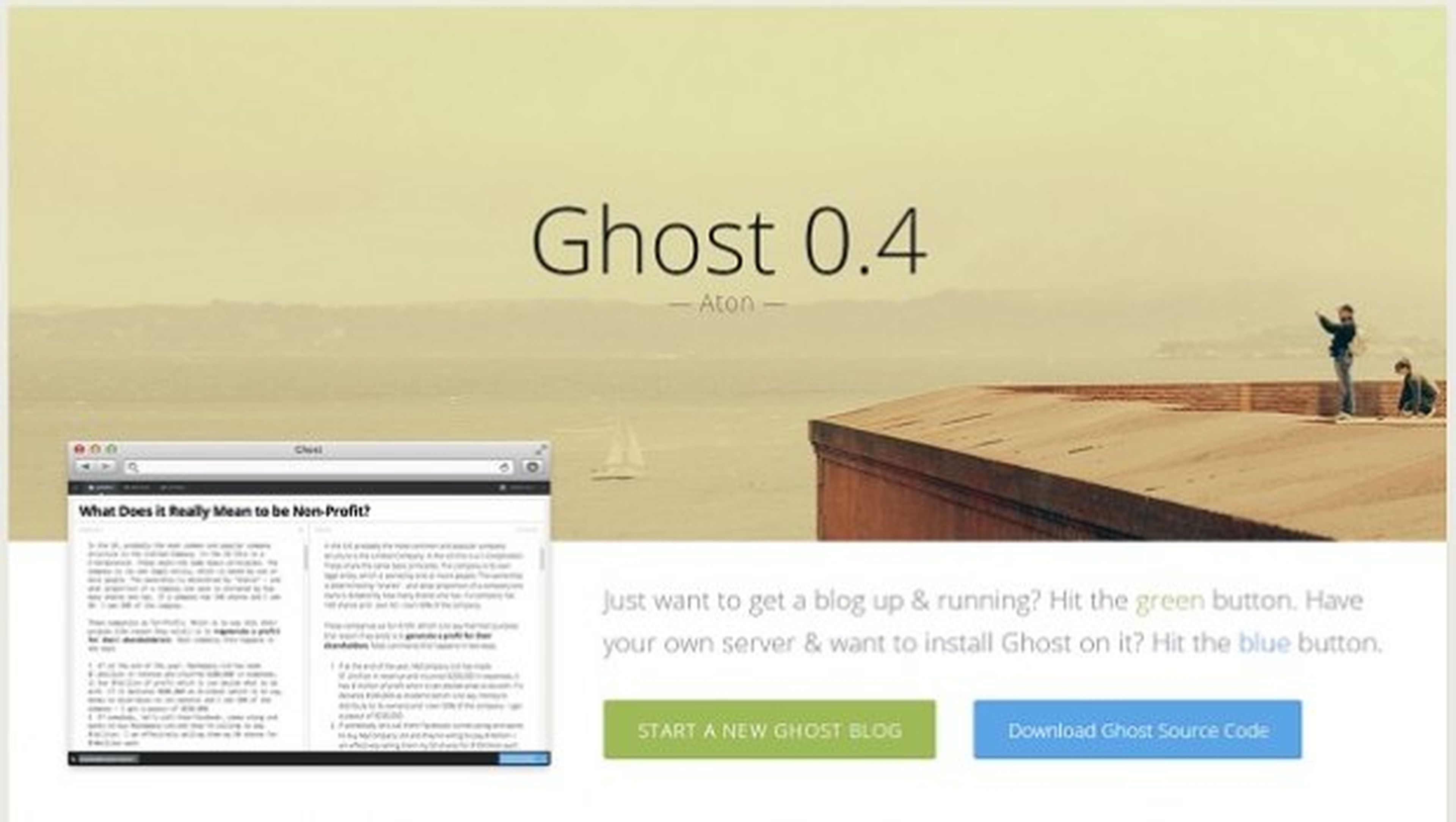 Crea un blog con Ghost