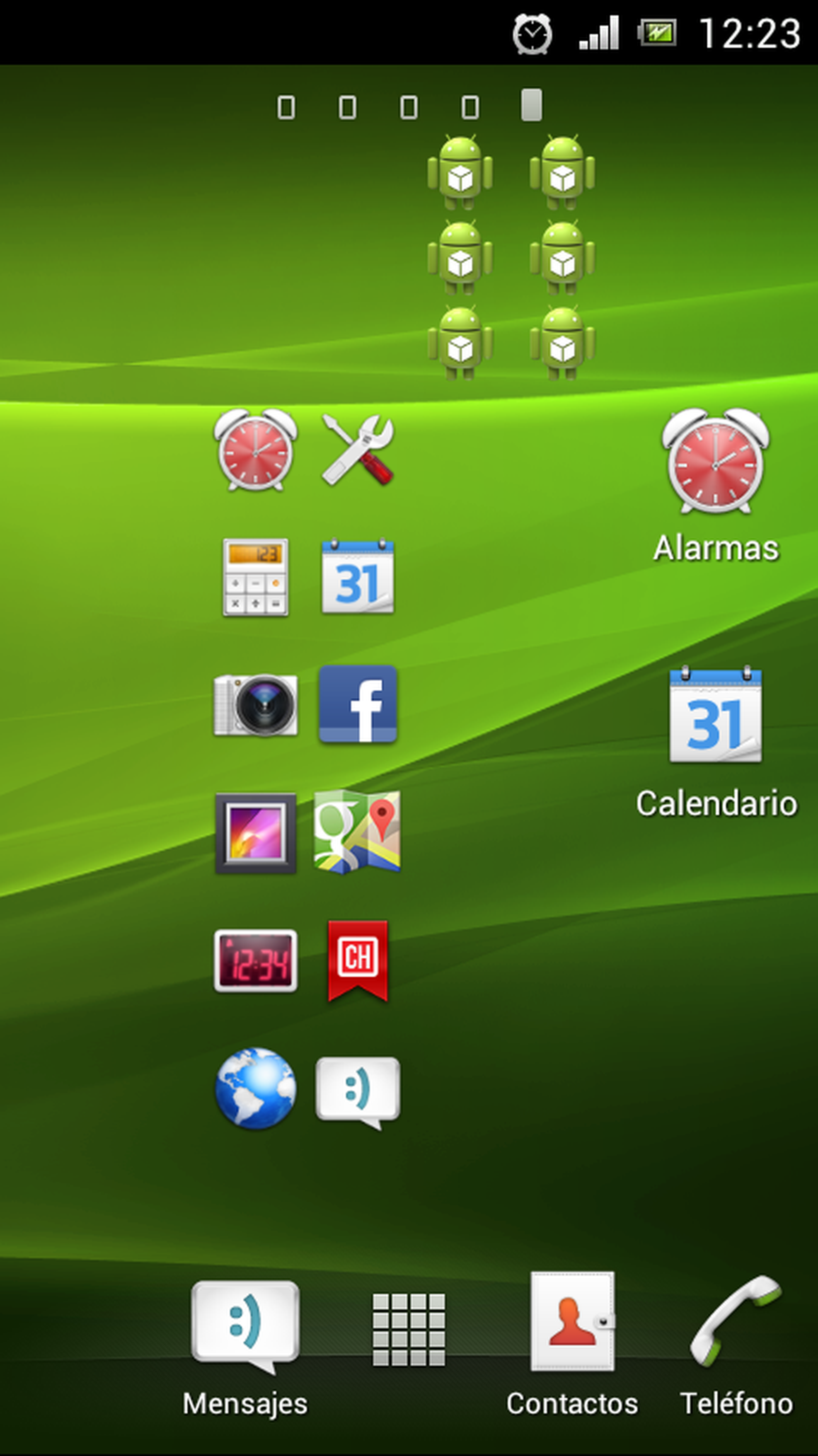 Varios widgets