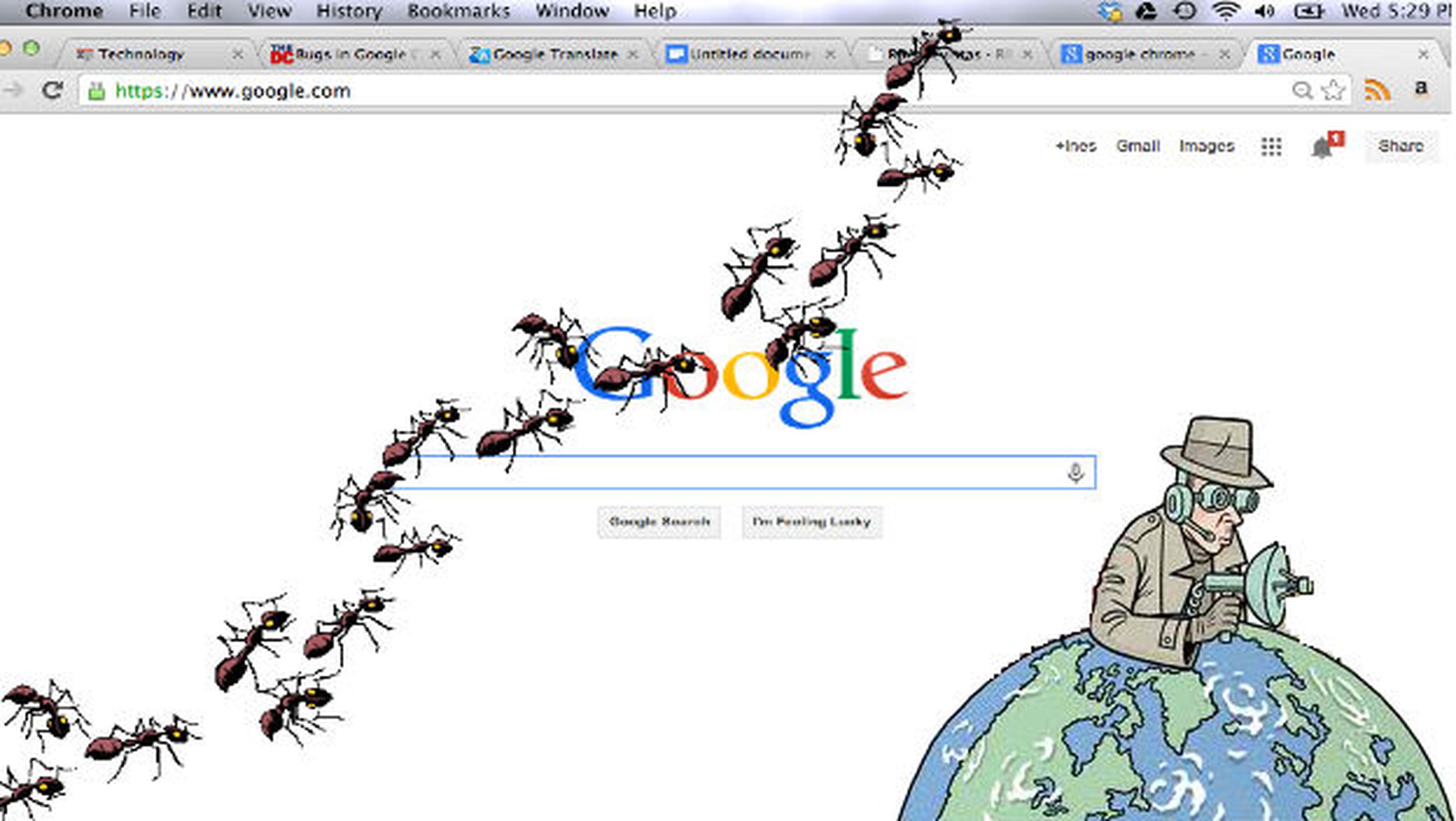 Bugs en Google Chrome podría ayudar a webs a espiarte