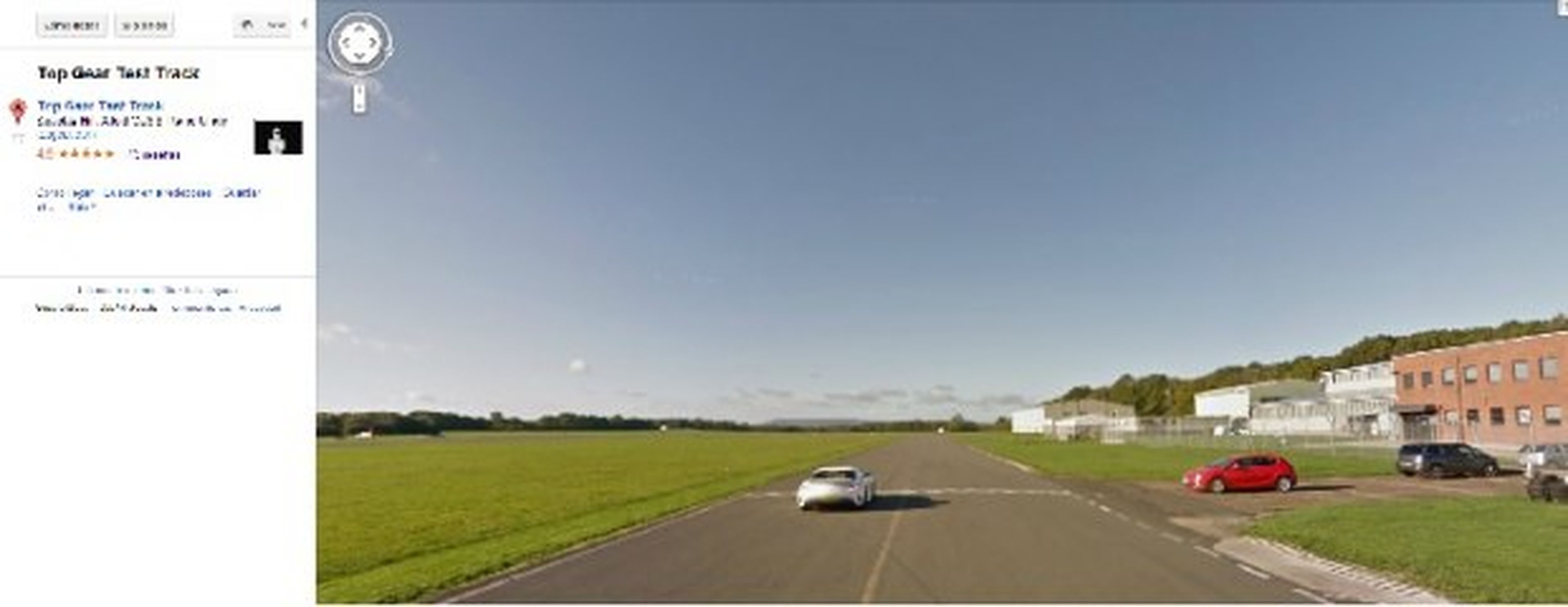 La pista de Top Gear abre sus puertas a Google Street View