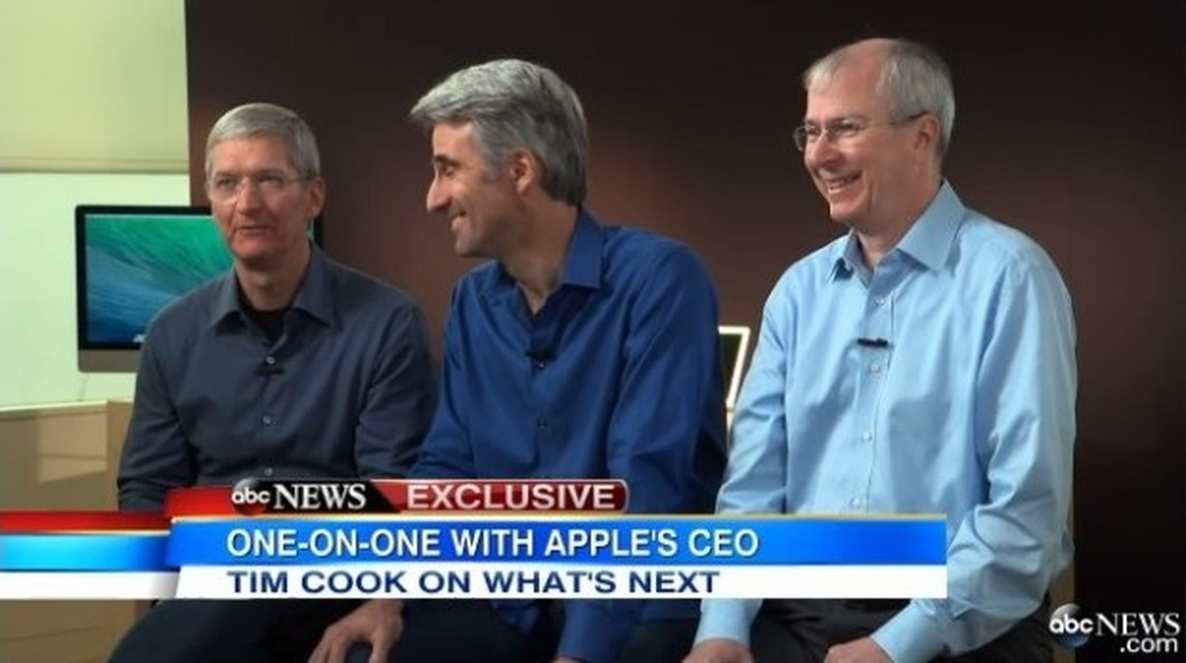 Tim Cook, CEO de Apple, habla en el 30 cumpleaños del Mac