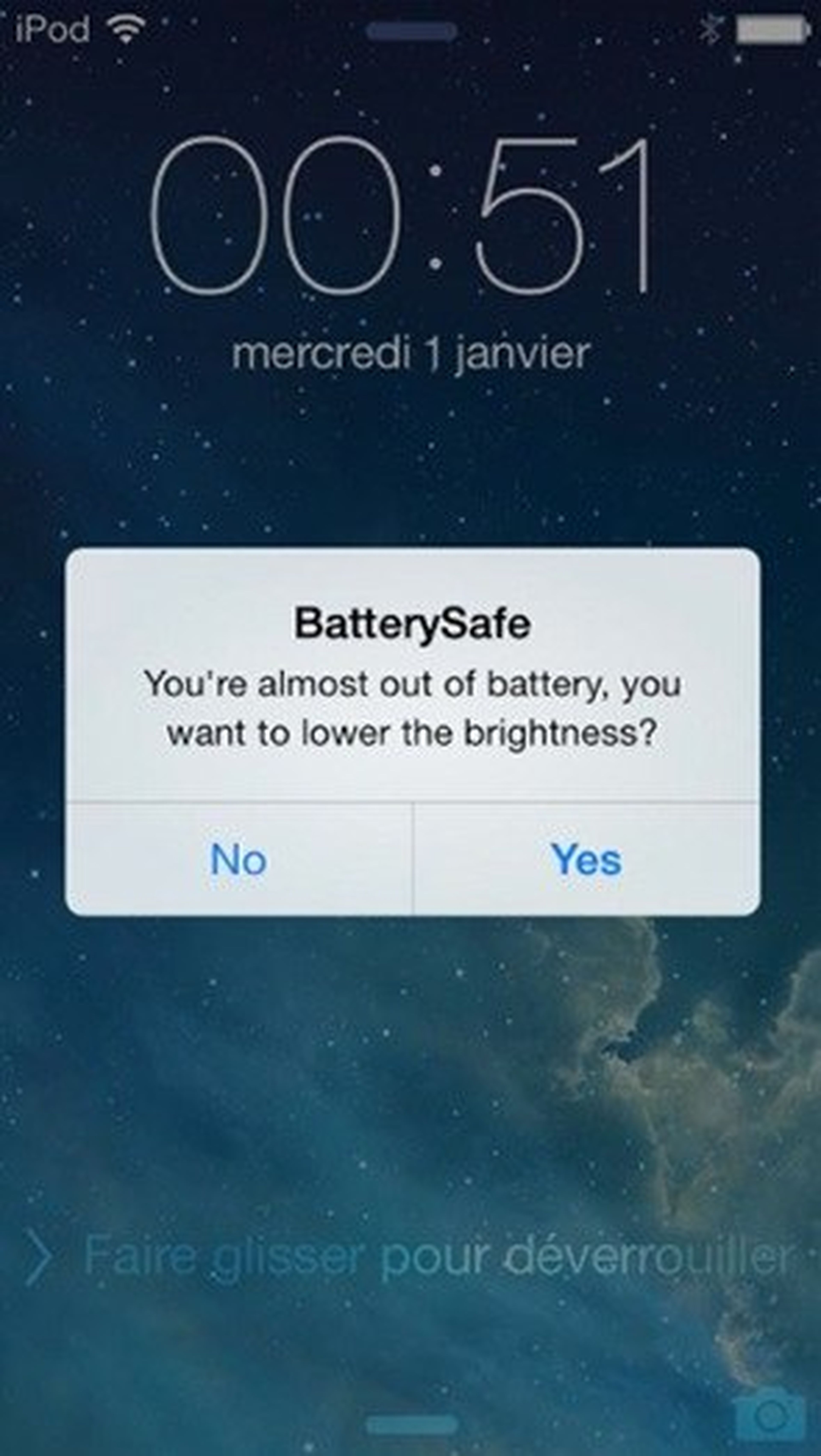 Battery Safe iOS 7