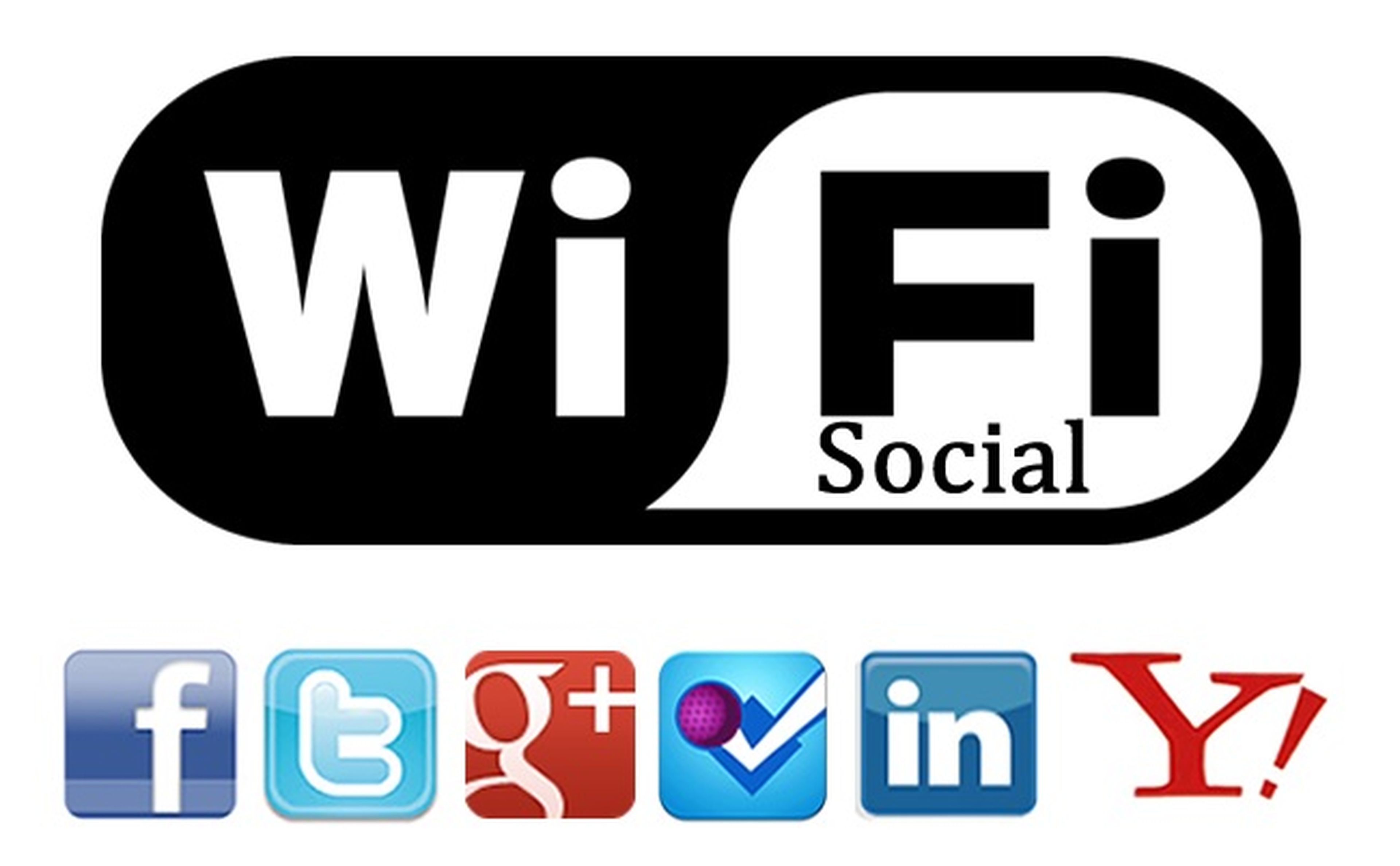 WiFi Social red WiFi redes sociales