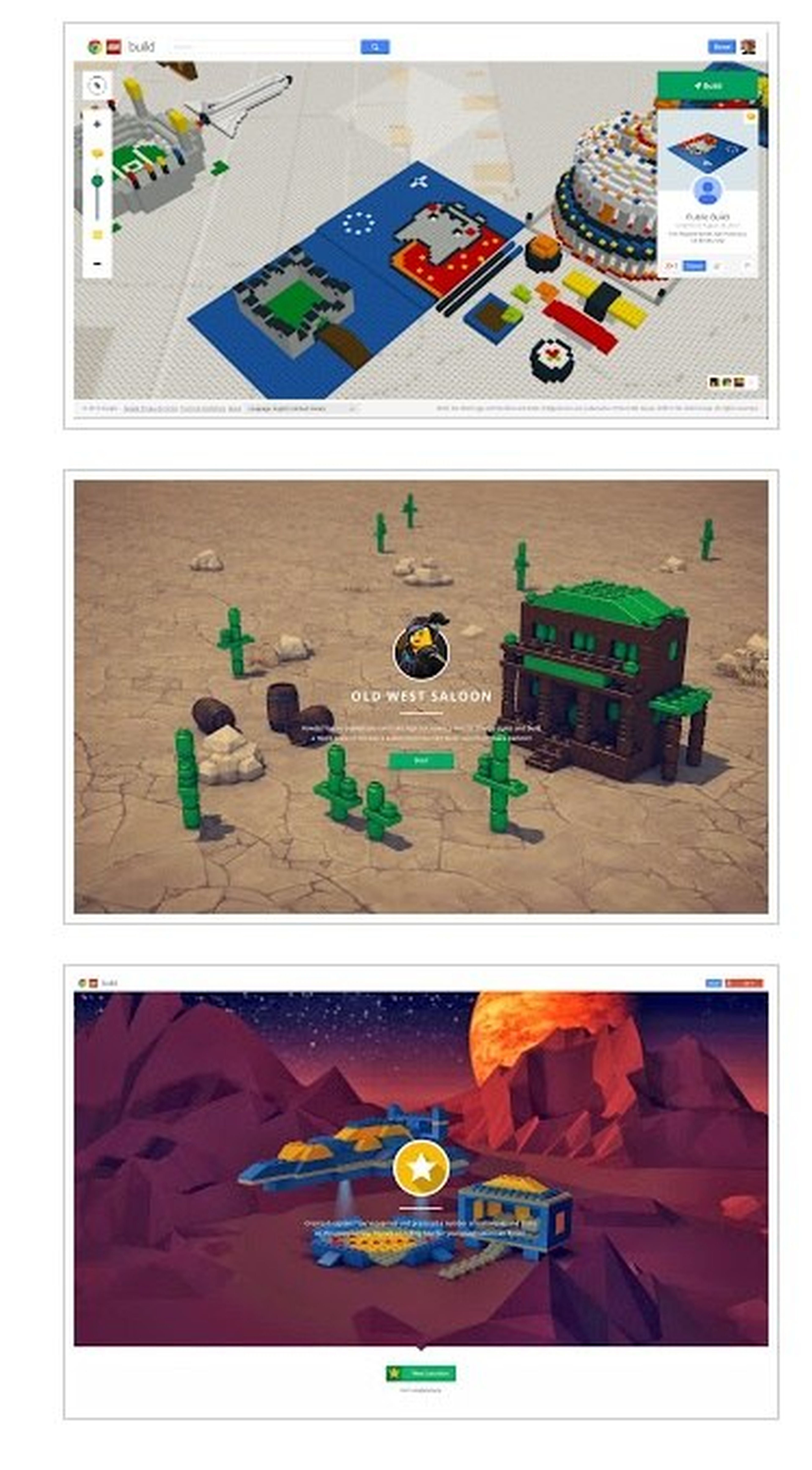 Google y LEGO crean una app para jugar en Chrome y Android