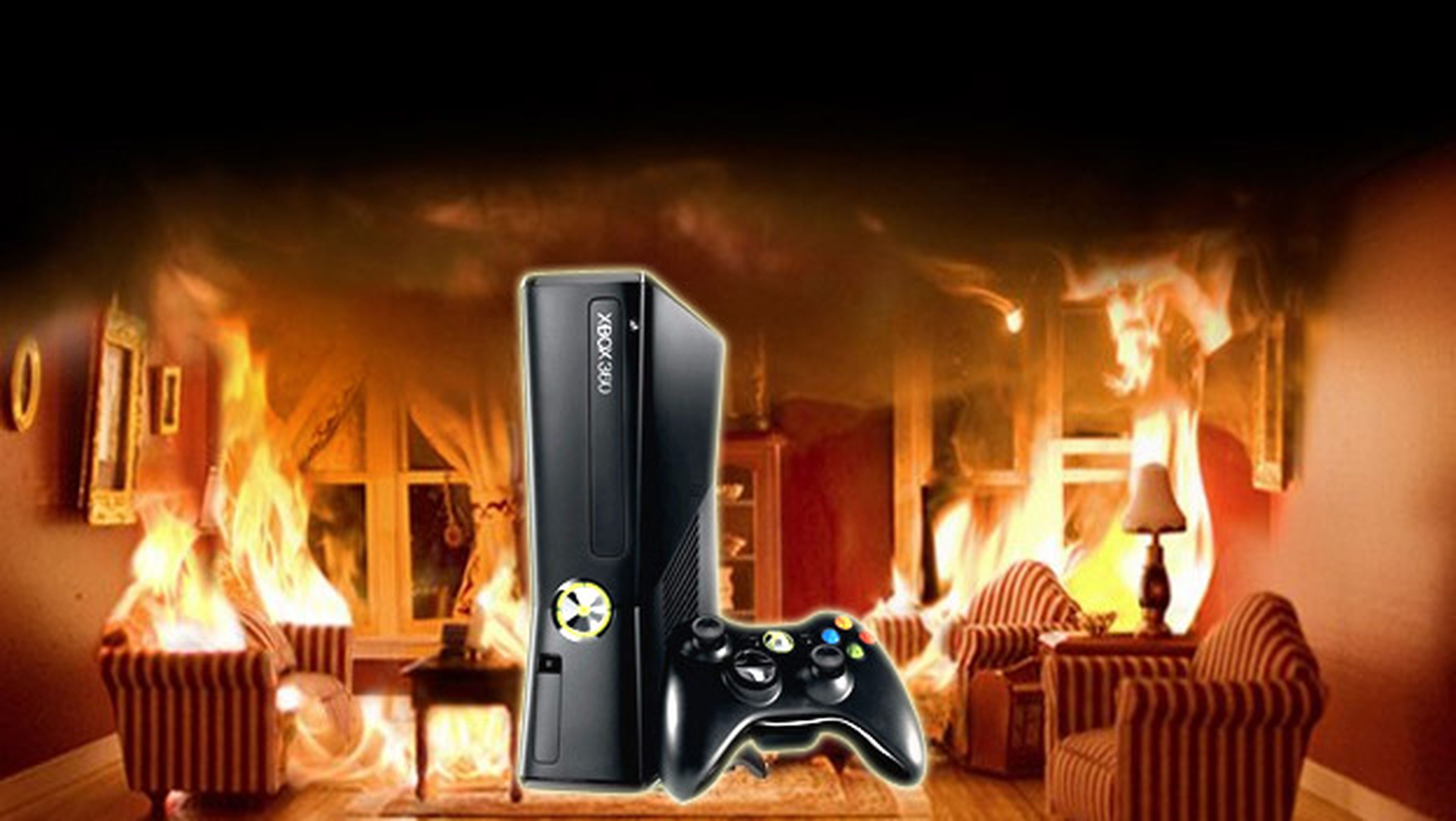 Hombre salva su Xbox de las llamas