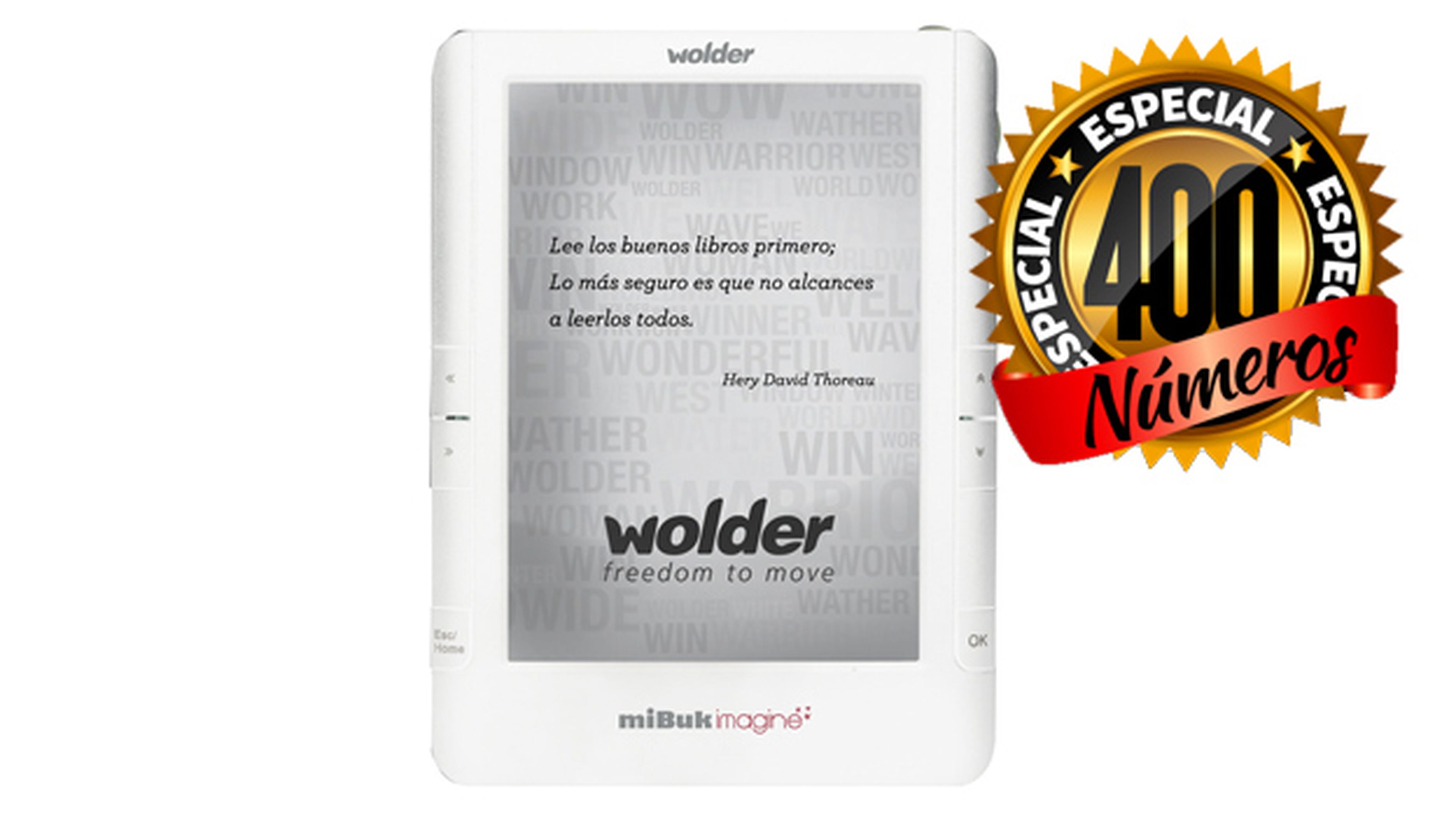 eReader Wolder concurso número 400 Computer Hoy