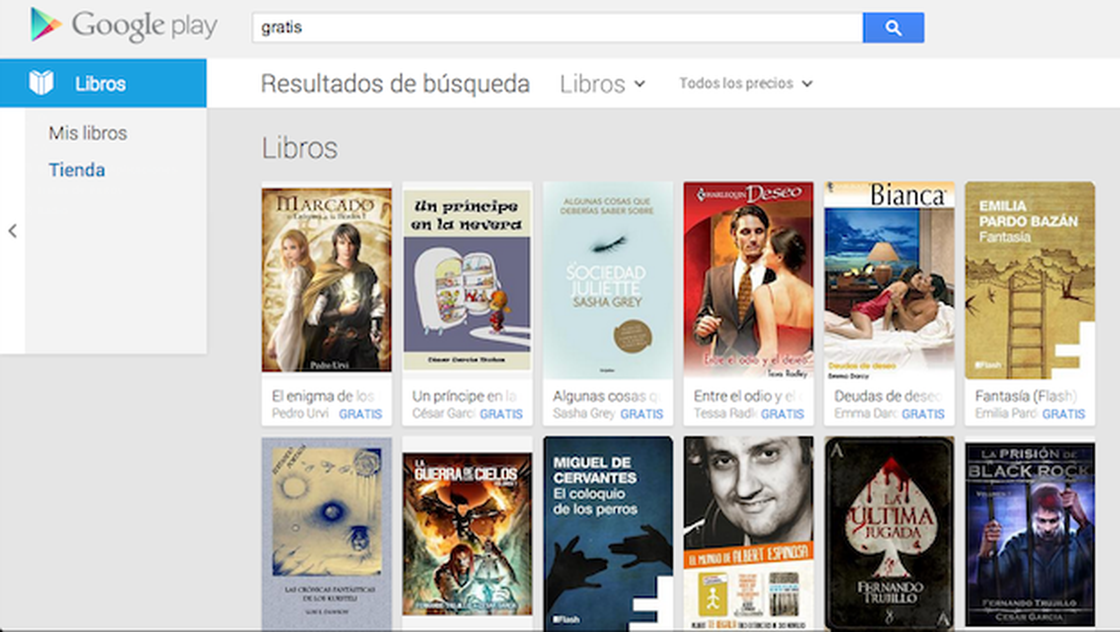 Google Play libros