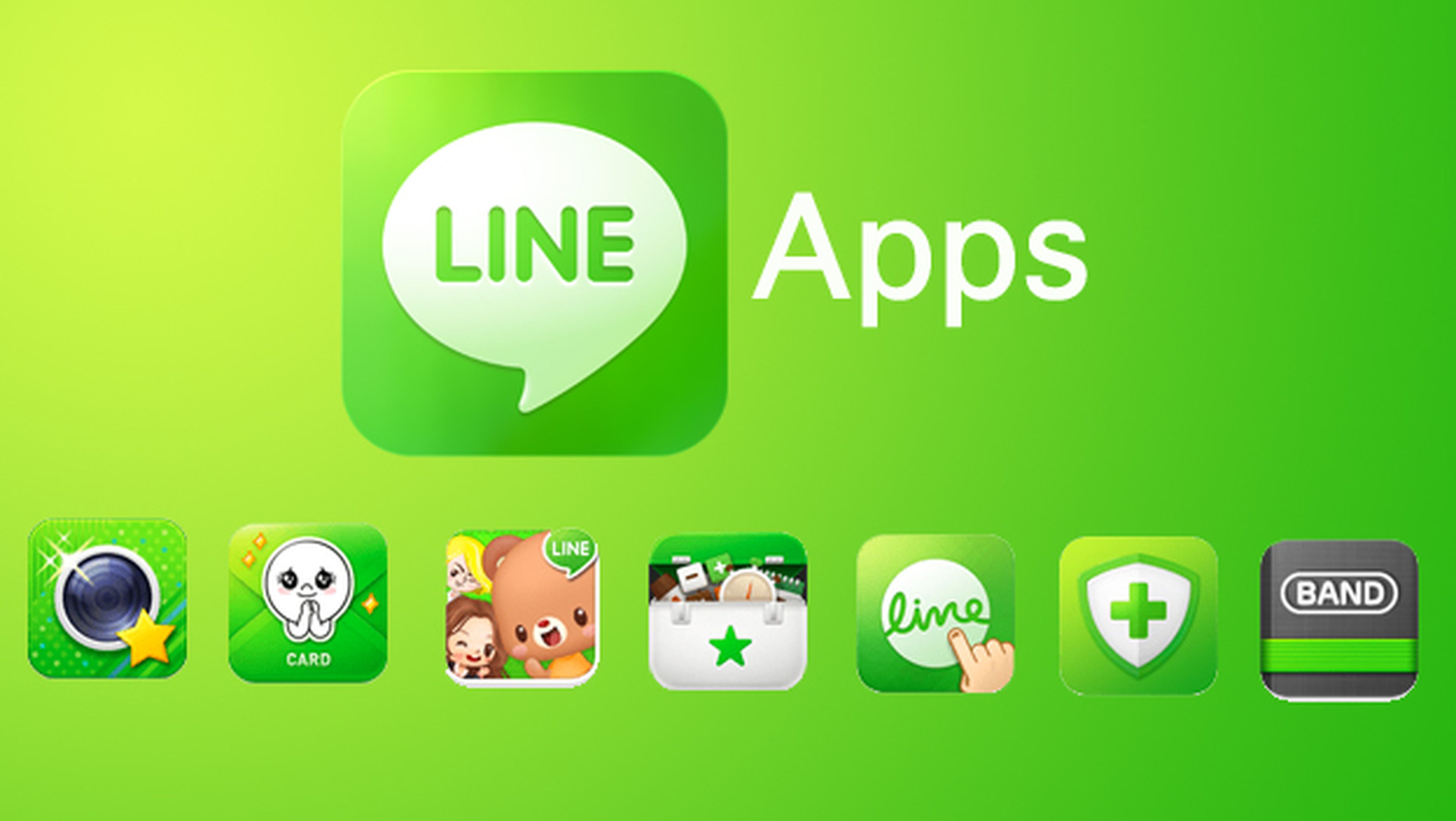 Todas las aplicaciones y complementos de Line