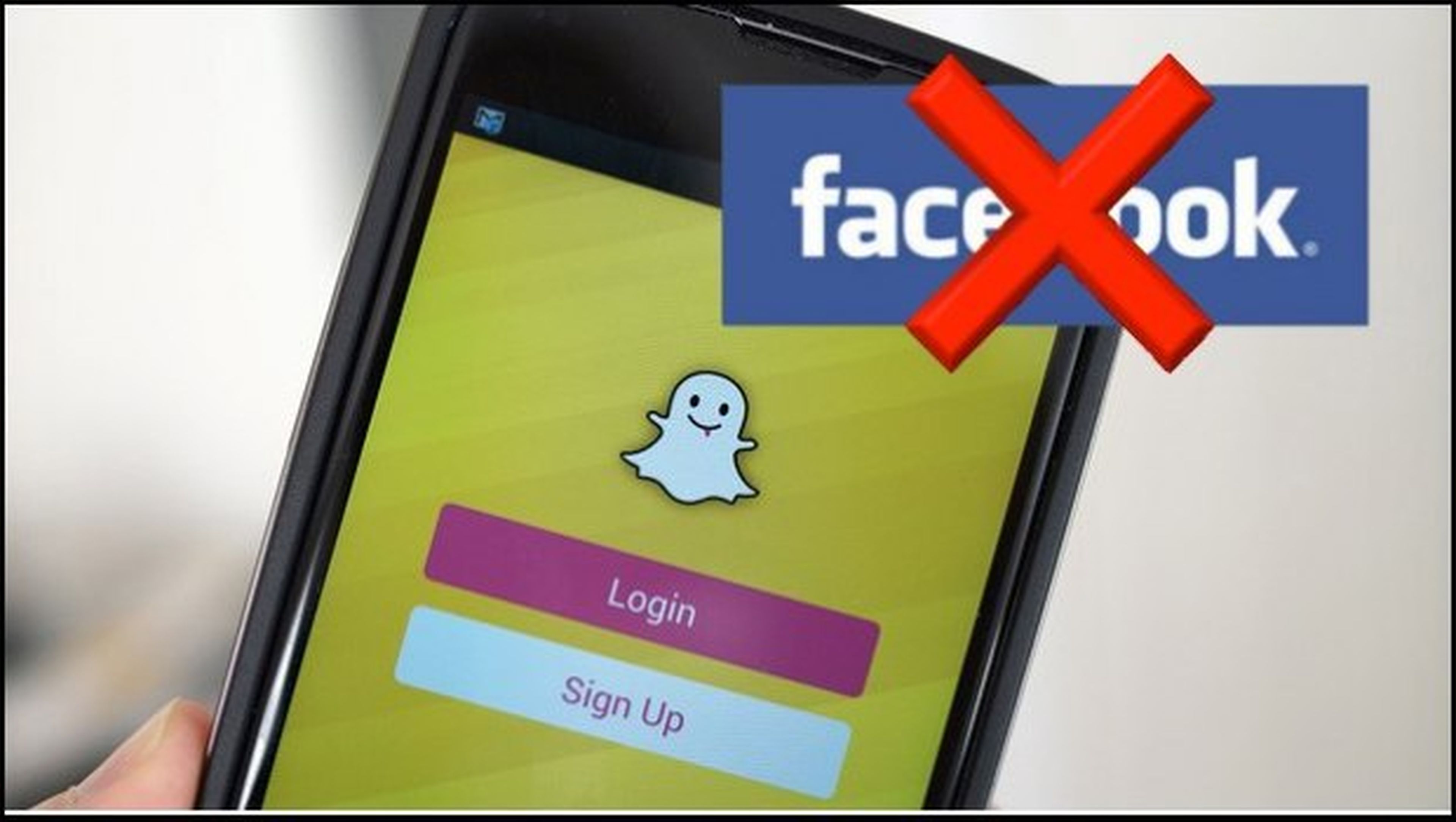 Snapchat dice no a facebook