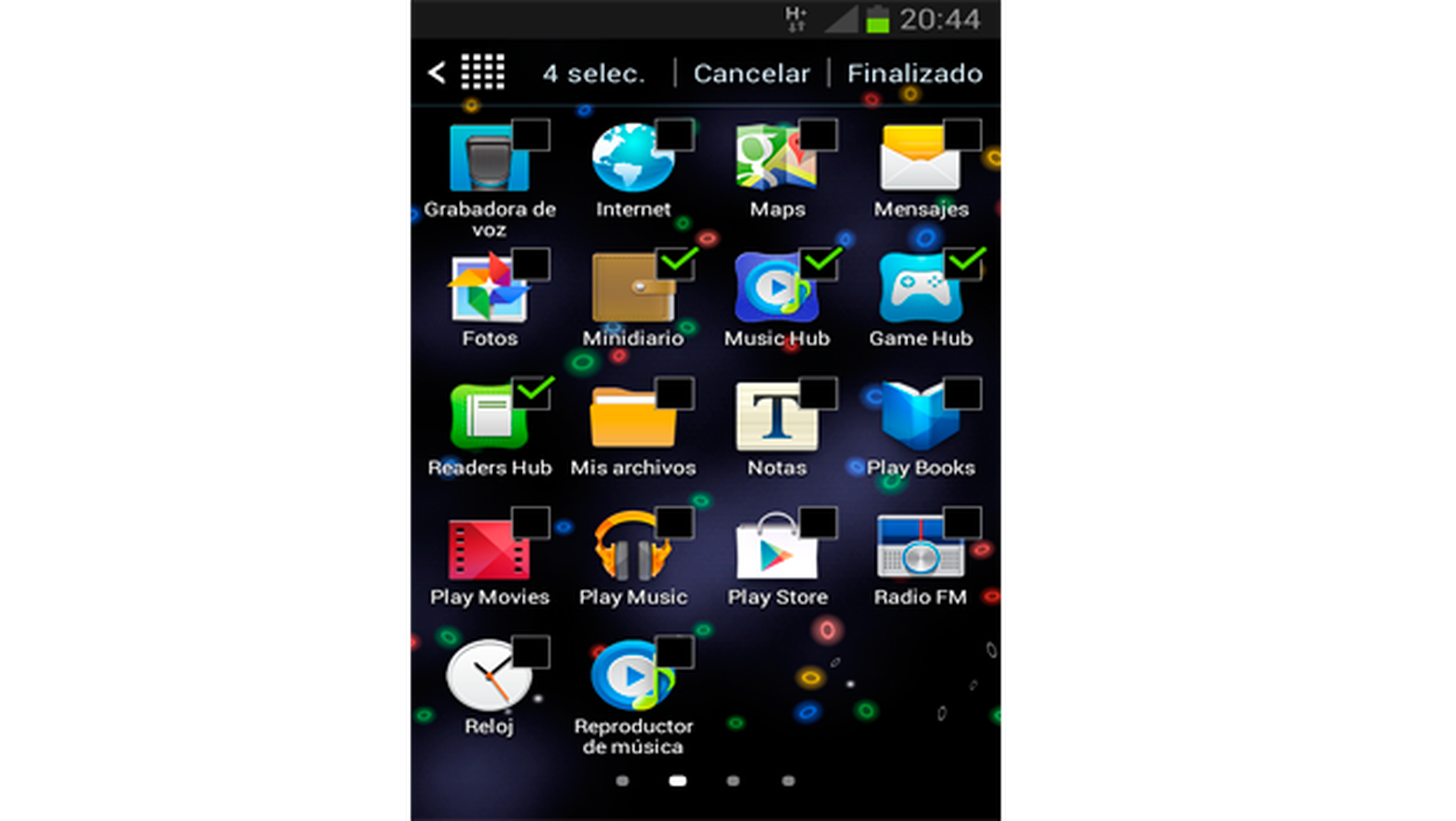 Oculta los iconos de las apps en Android