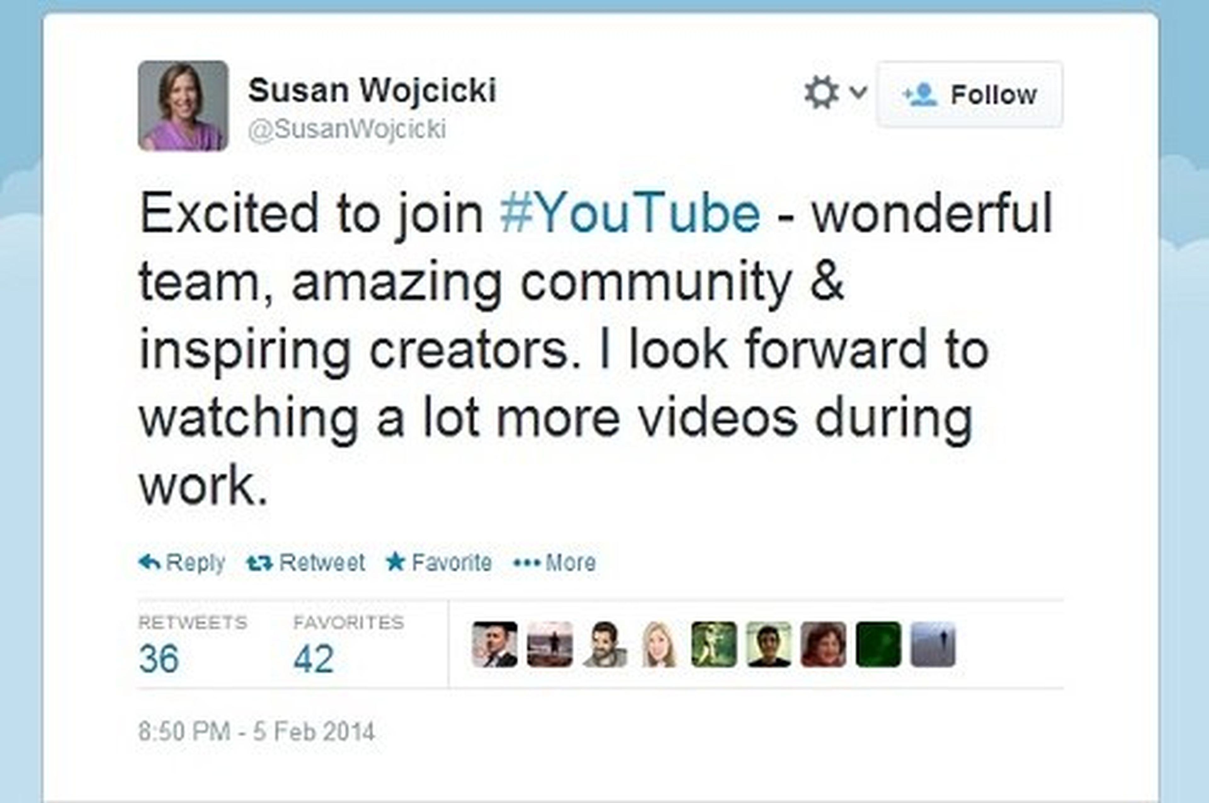 Susan Wojcicki, de Google, nueva CEO de YouTube
