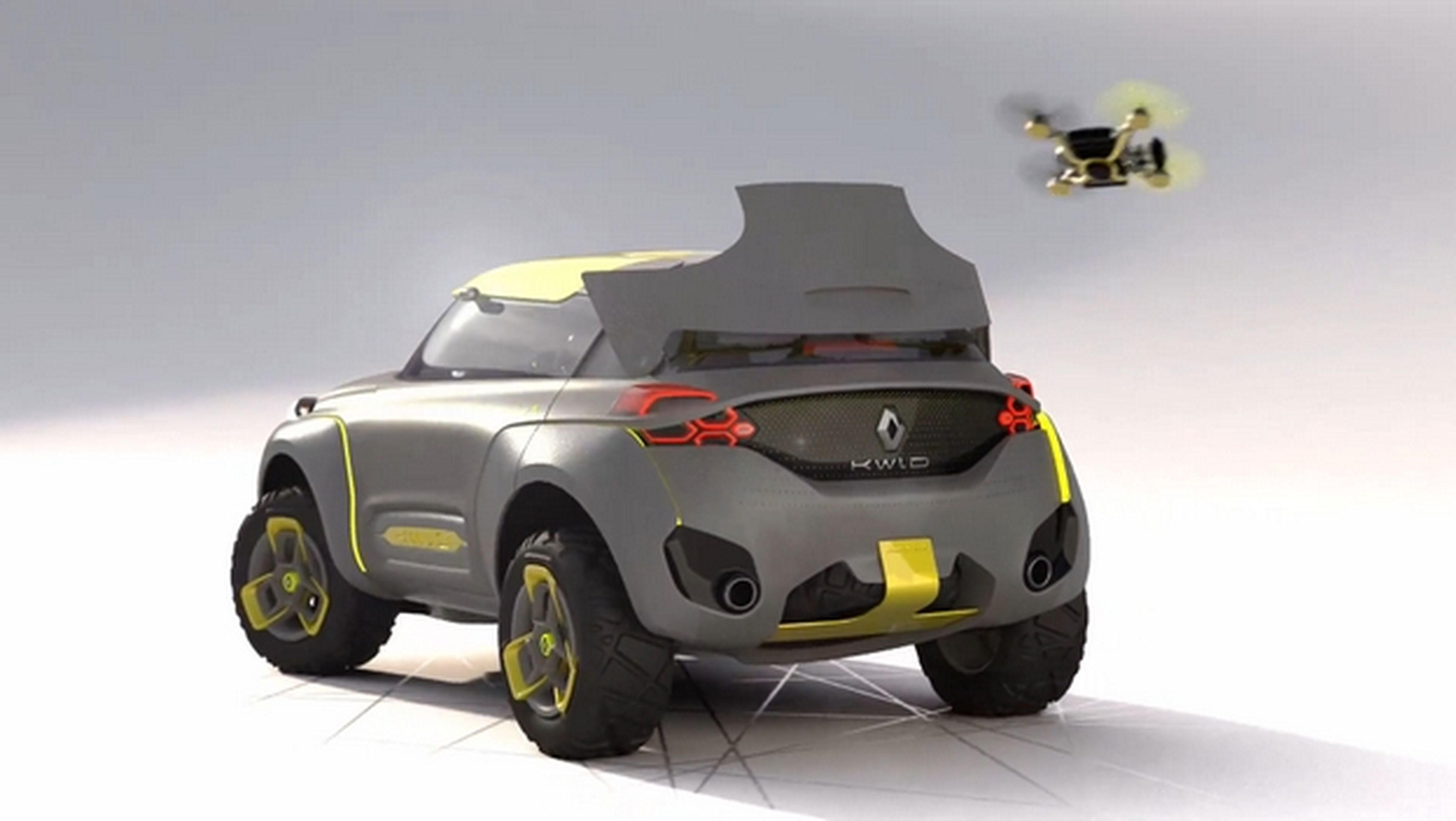 Renault Kwid, el nuevo vehículo de Renault con un dron volador incorporado