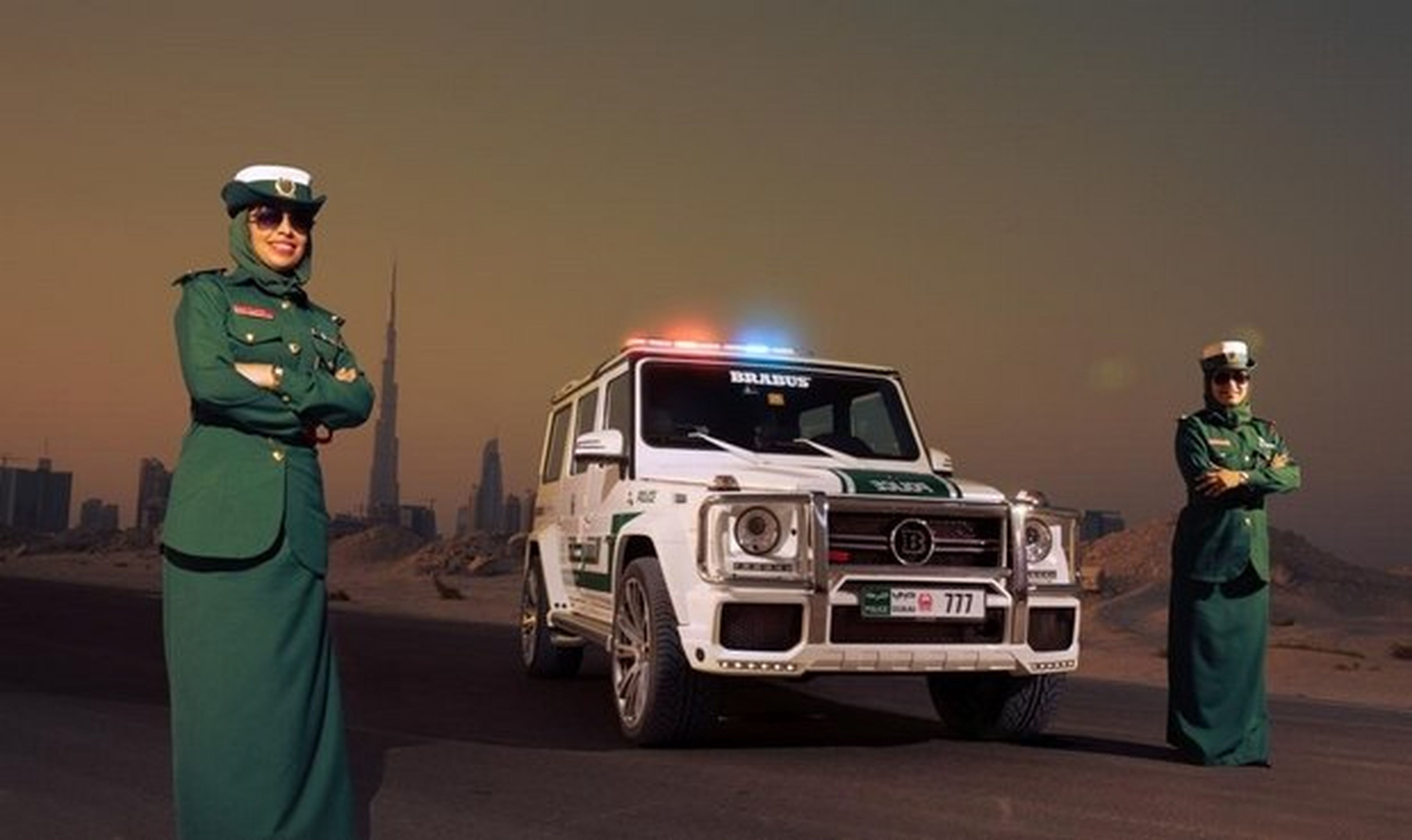 Super Deportivos de la Policía de Dubai