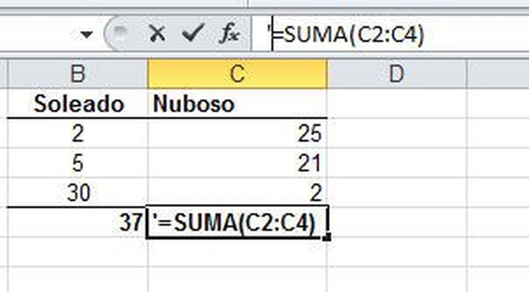 Mantener a la vista la sintaxis de una función en Excel