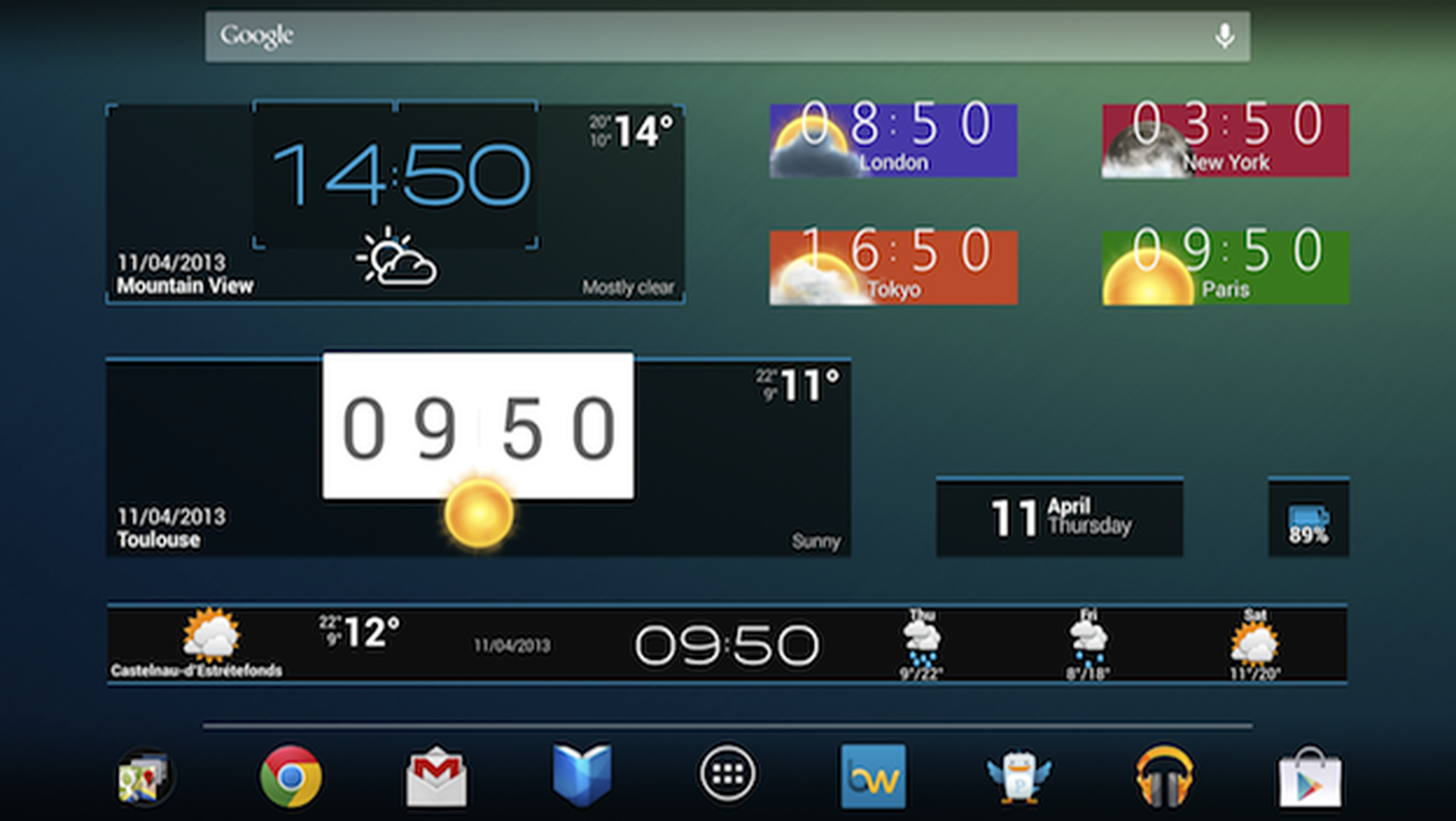 Beautiful Widgets