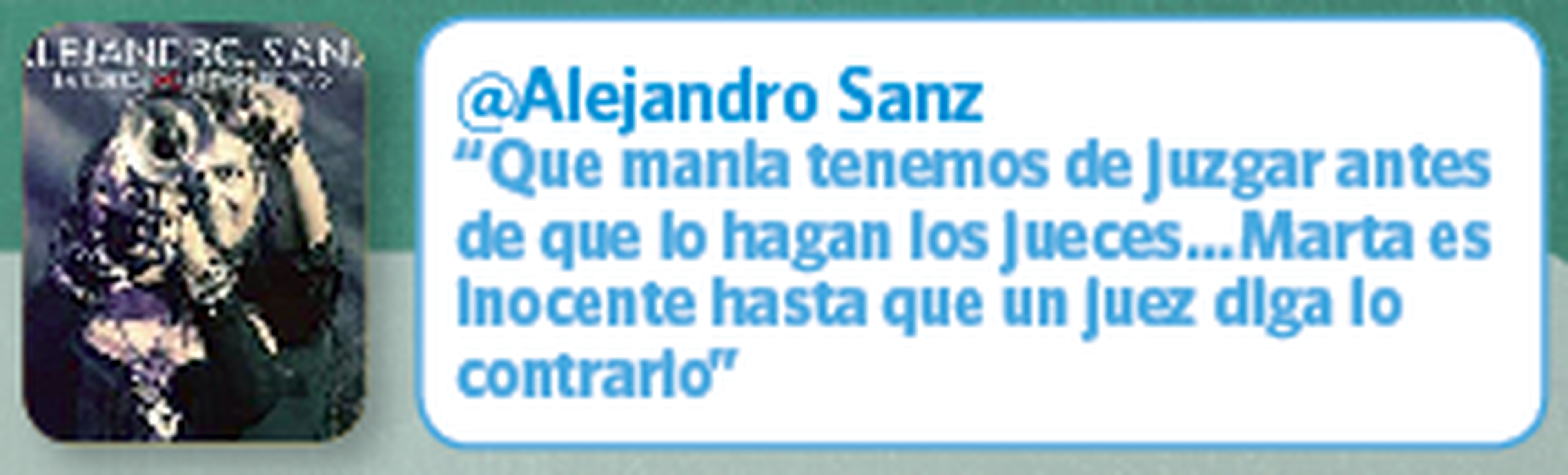 Twitter Alejandro Sanz